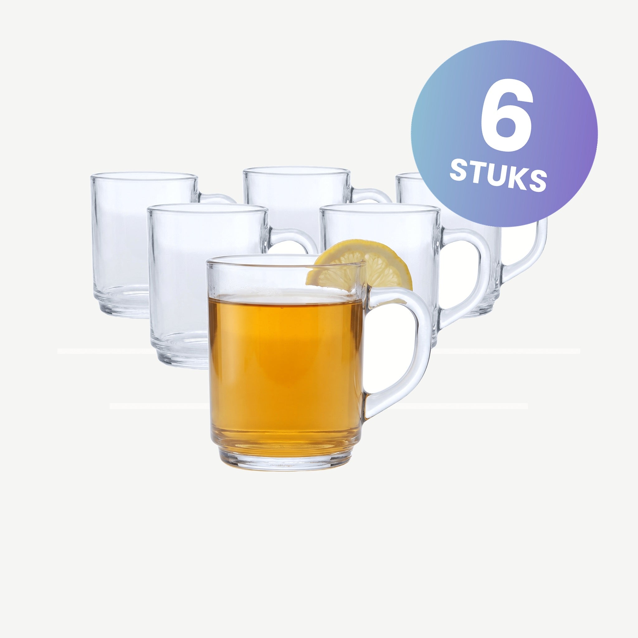 Duralex Versailles Theeglas 25 Cl Stapelbaar - set van 6 glazen