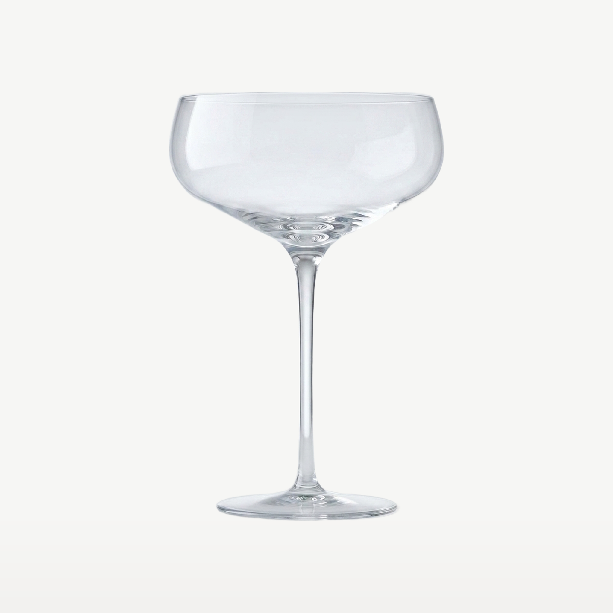 Luigi Bormioli Meravigliosi Champagneglas / Coupe 30 Cl leeg - Glazen.nl