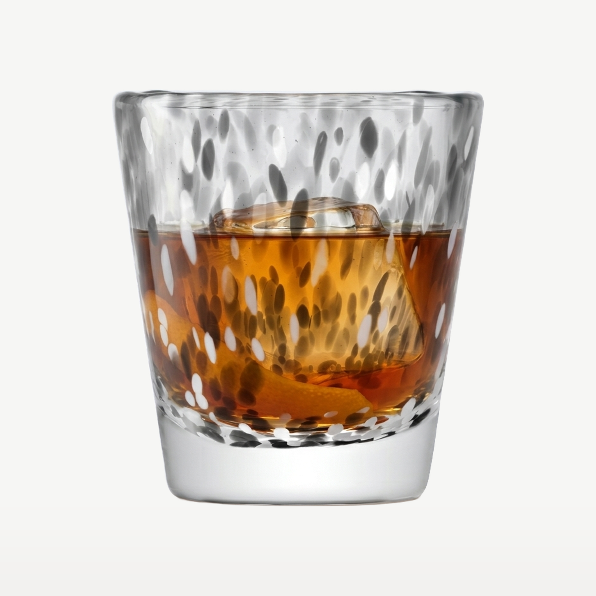 L.S.A. Asher Waterglas 34 Cl Grijs Gespikkeld - Glazen.nl