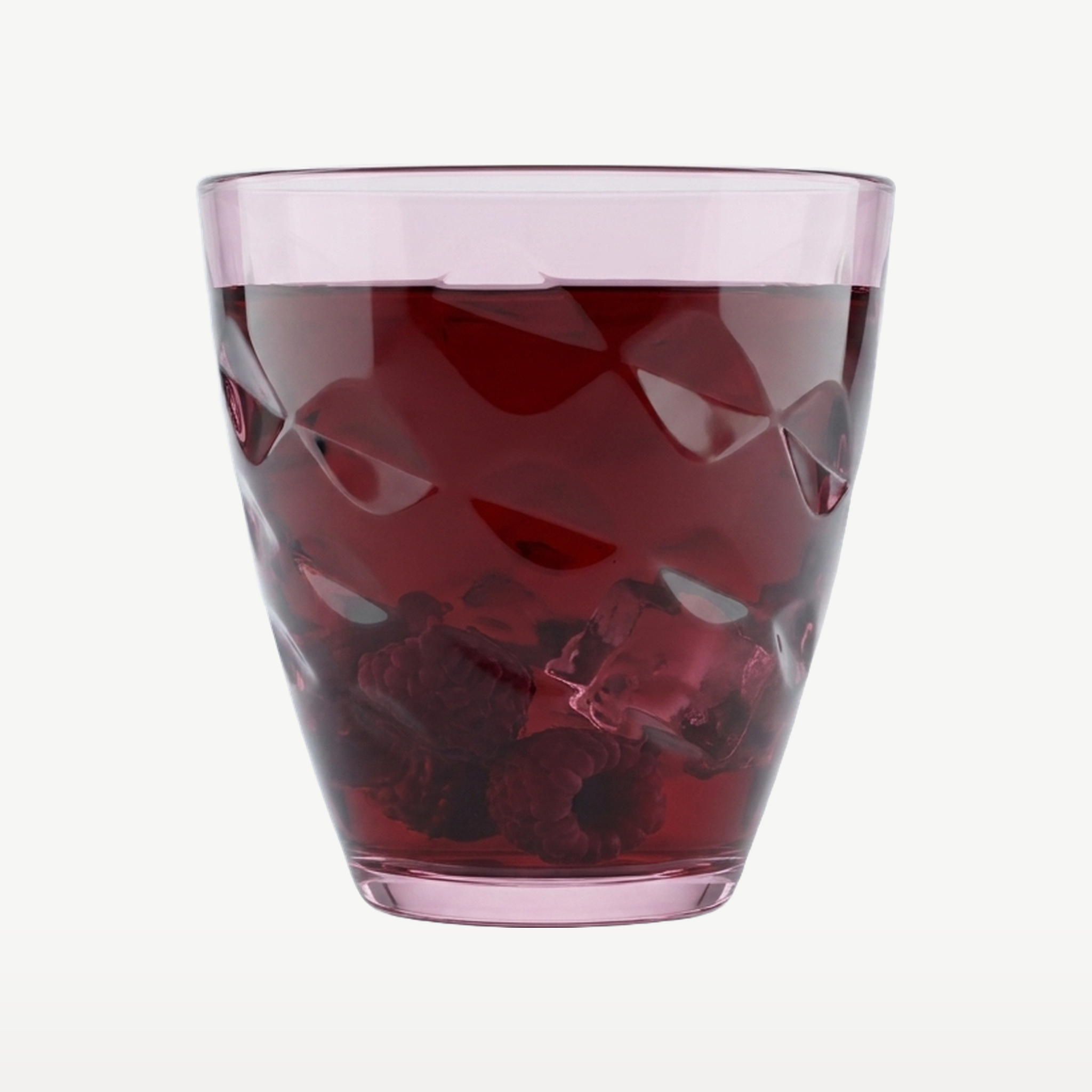 Bormioli Rocco Flora Tumbler 25 Cl Roze - 6 Stuks - Glazen.nl