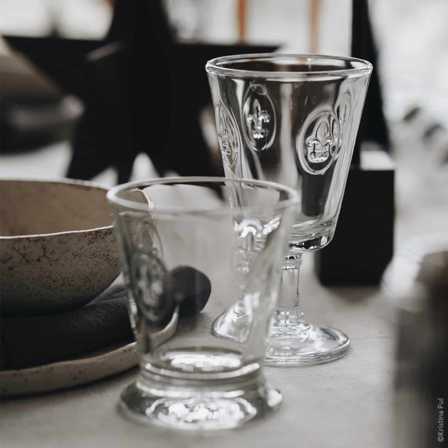 La Rochère Fleur De Lys Wijn/Waterglas 24 cl - 6 Stuks - Glazen.nl