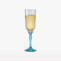 Bormioli Rocco Florian verre à champagne / flûte 21 Cl bleu - 6 pièces