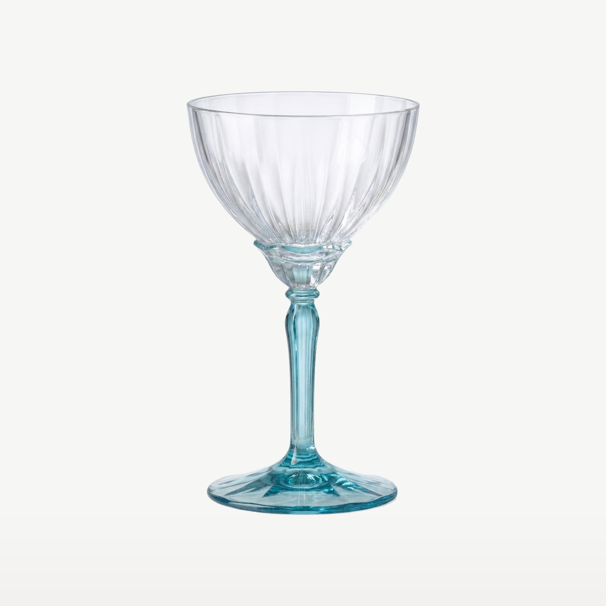 Bormioli Rocco Florian Champagneglas / Coupe 24 Cl Licht Blauw - 4 Stuks - Glazen.nl