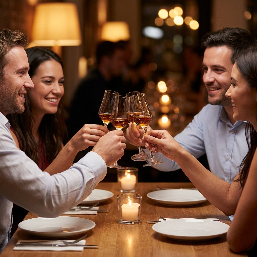 Proostmoment met digestief in Chef & Sommelier Spirits likeurglazen