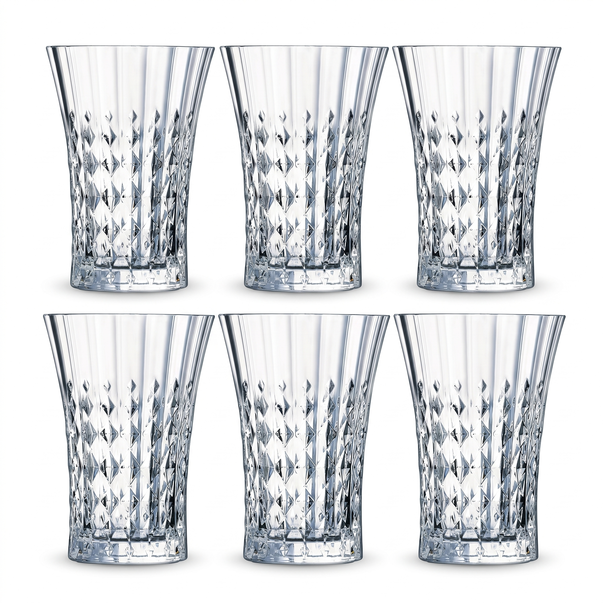 Eclat Lady Diamond Longdrinkglas 36 Cl - 6 Stuks - Glazen.nl