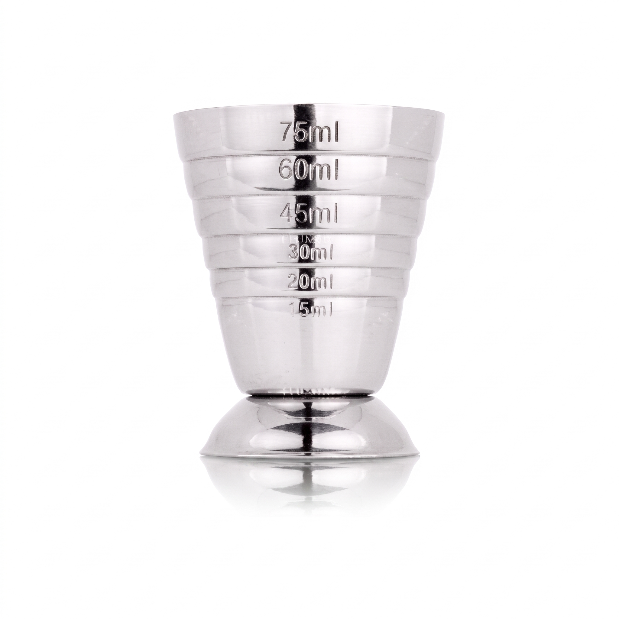 Bar Professional jigger multilevel rvs 15/75 ml