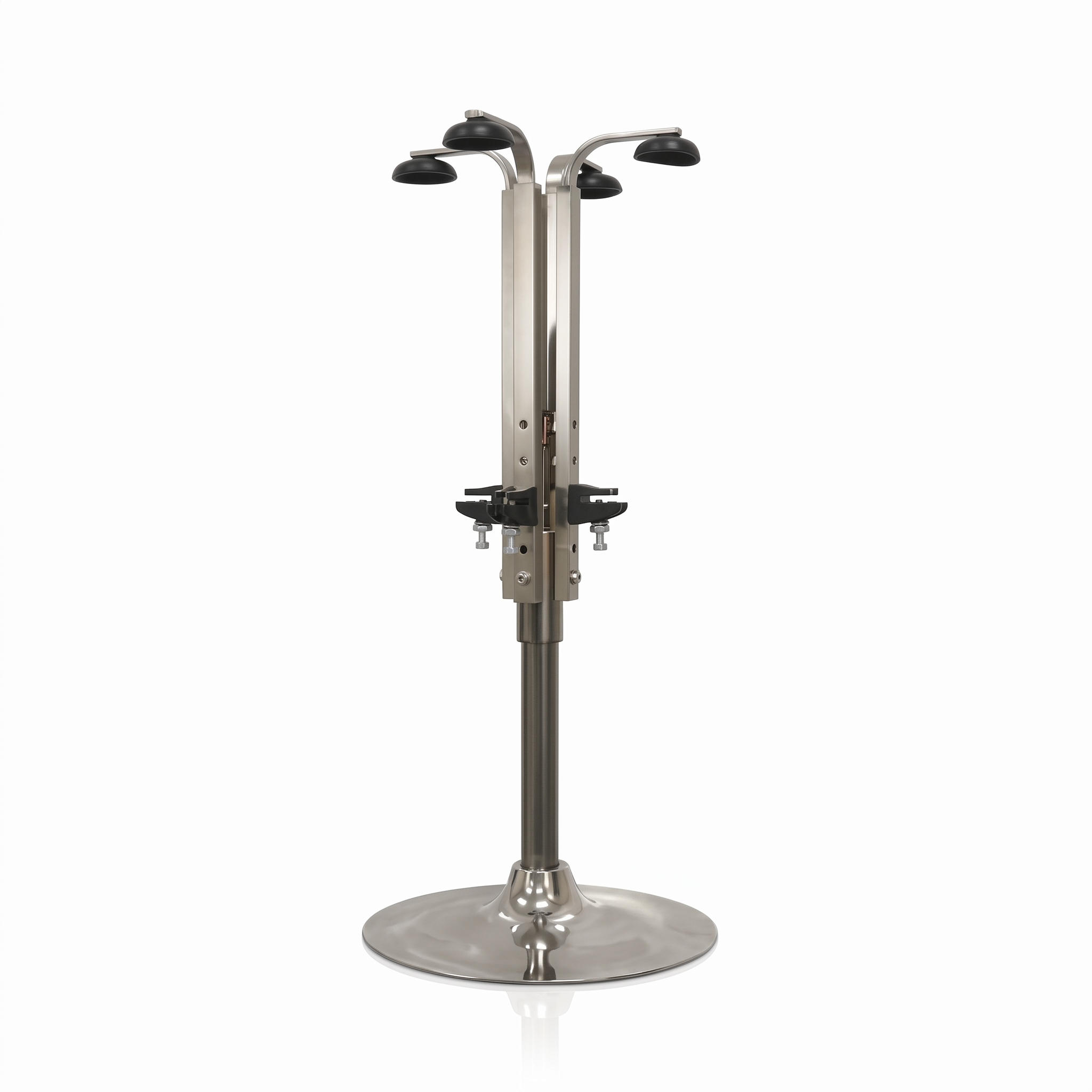 Bar Professional Draaibare Flessenstandaard RVS 6 Flessen