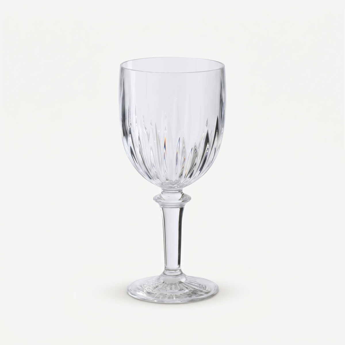 J-Line Wijnglas 46,3 Cl Acryl Transparant - 4 Stuks, leeg glas