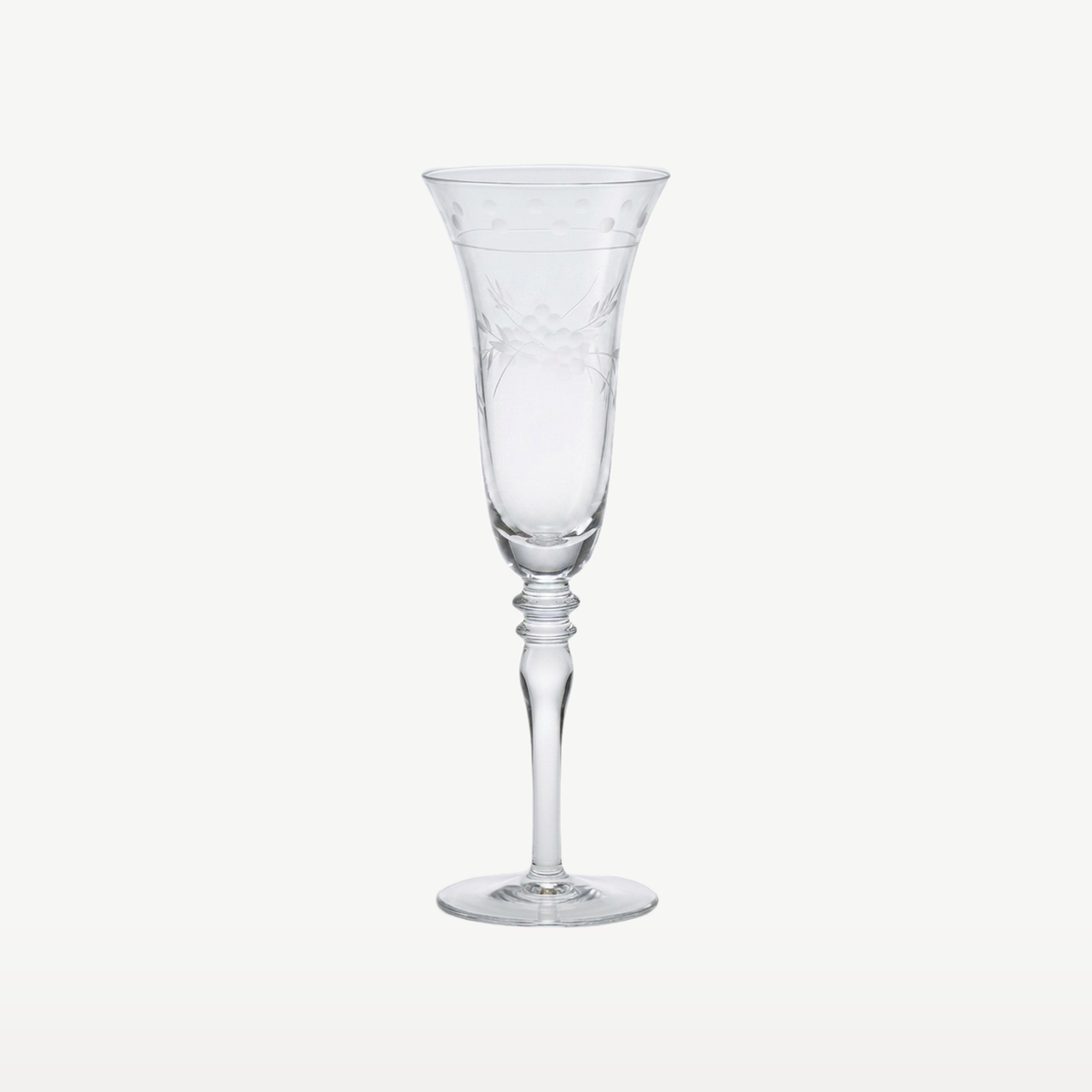 J-Line Champagneglas Gegraveerd Transparant - Glazen.nl