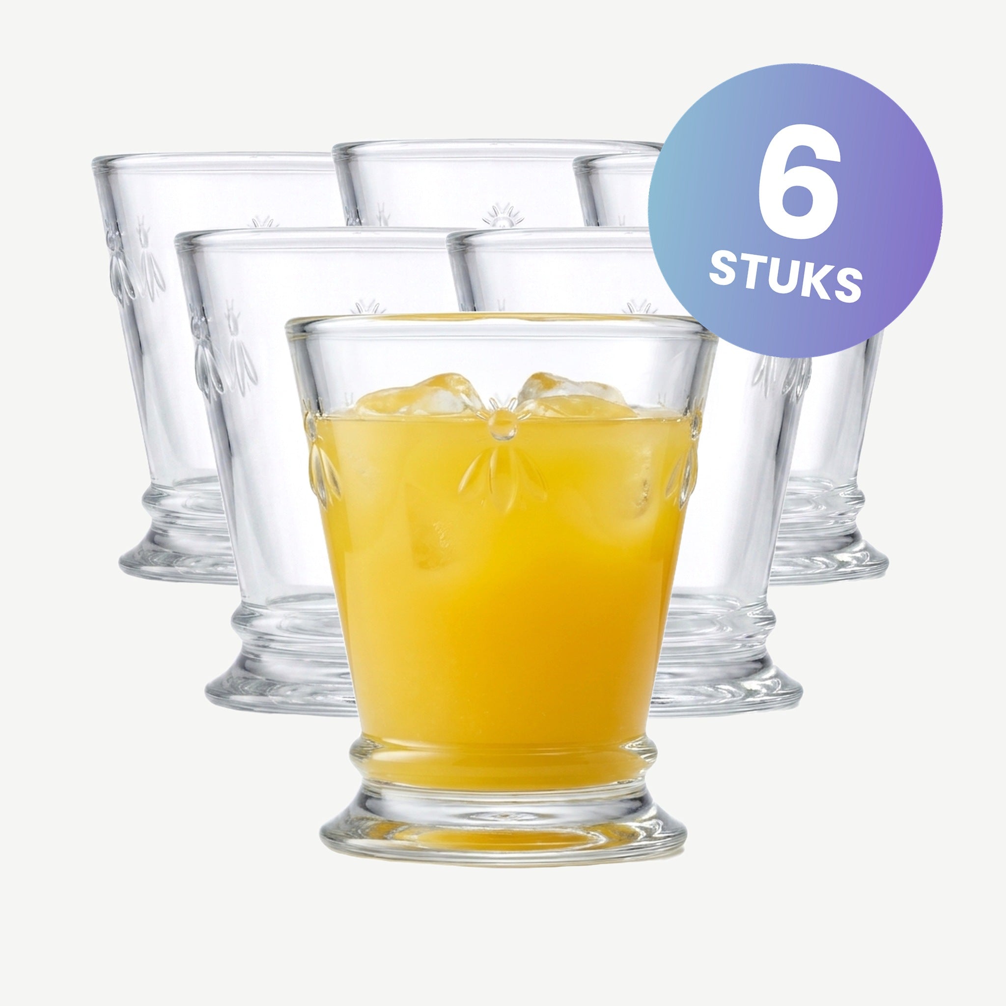 La Rochère Abeille Tumbler 26 cl - set van 6 glazen