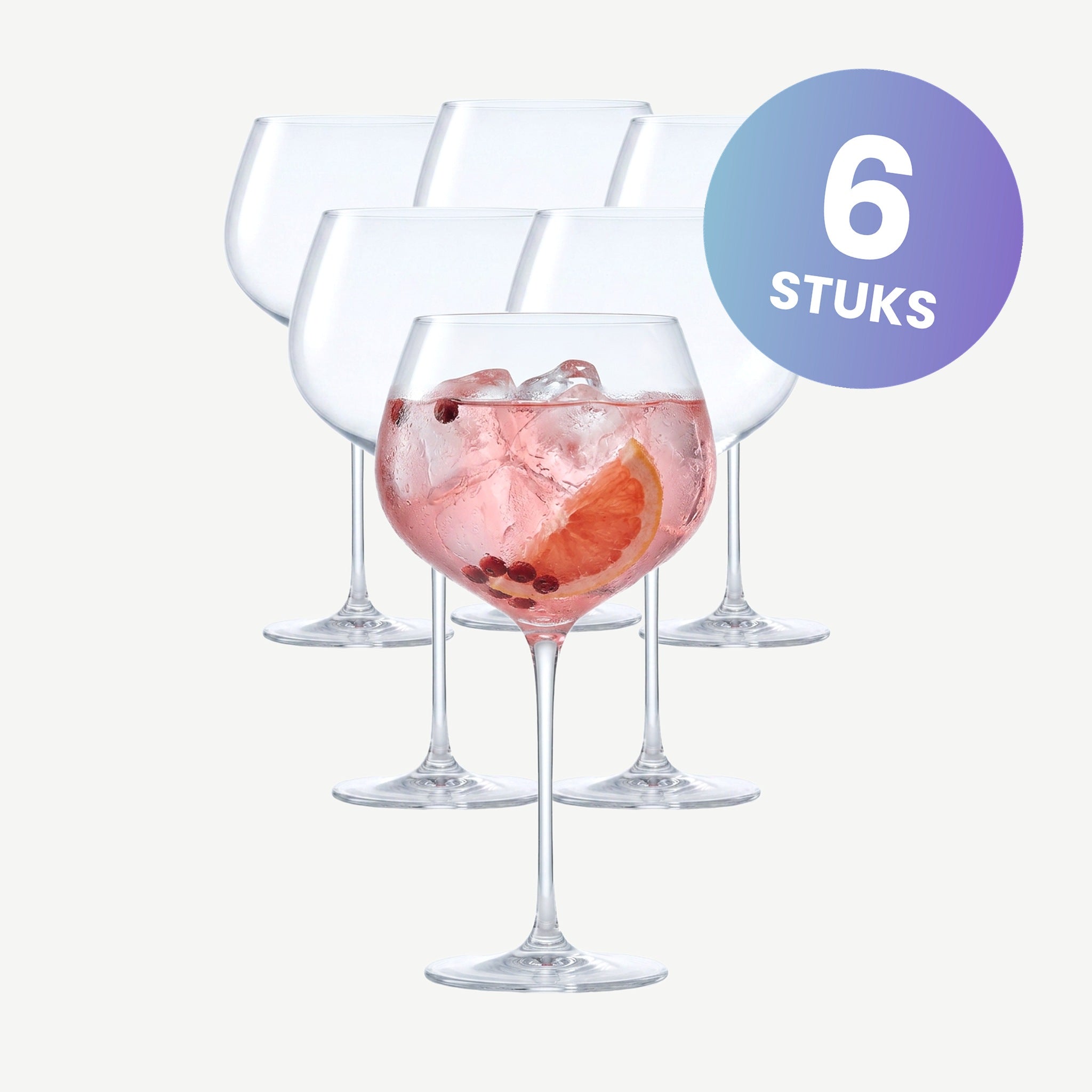 Lehmann Barcelona Gin Tonic Glas 50 Cl - set van 6 glazen