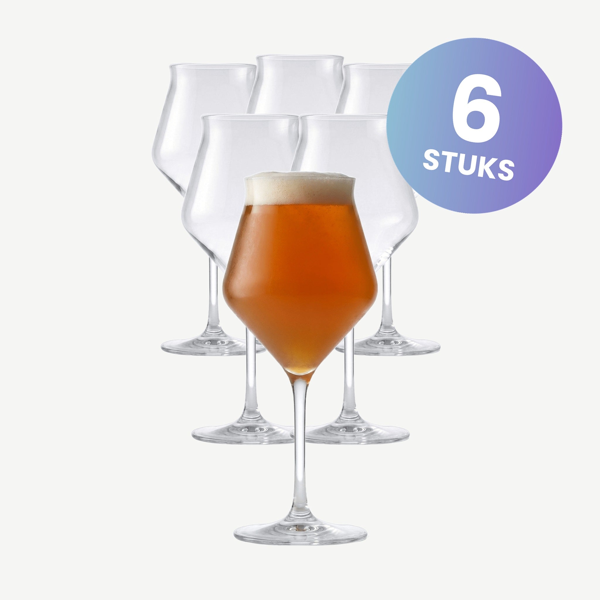 Lehmann Craft Bierglas 44 Cl - set van 6 glazen