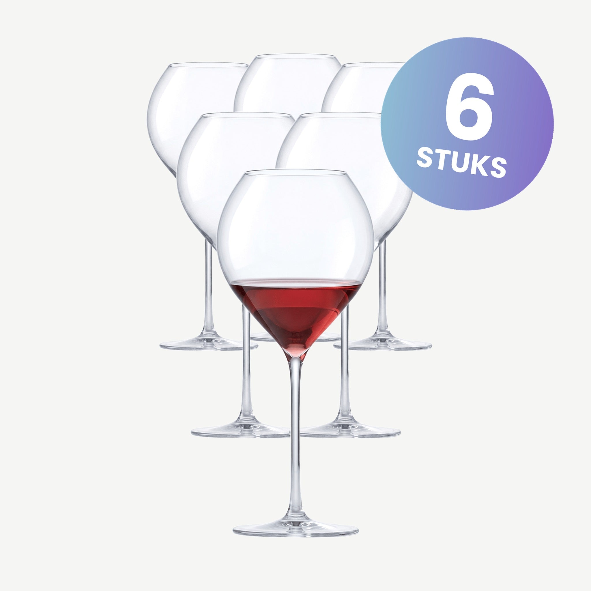 Lehmann Synergie Wijnglas 52 Cl - set van 6 glazen