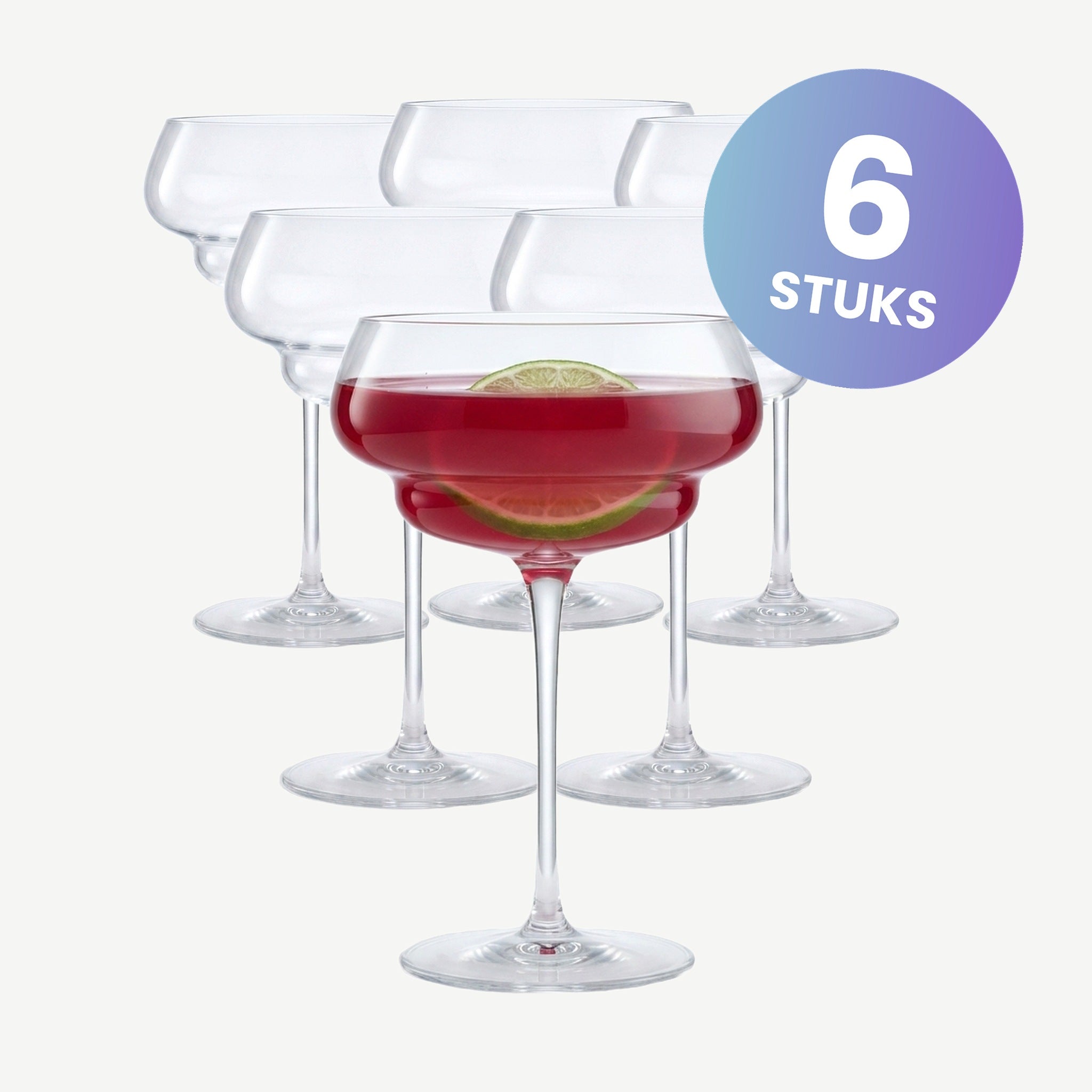Luigi Bormioli Backdoor'20S Cocktailglas 30 Cl Great Gatsby - set van 6 glazen