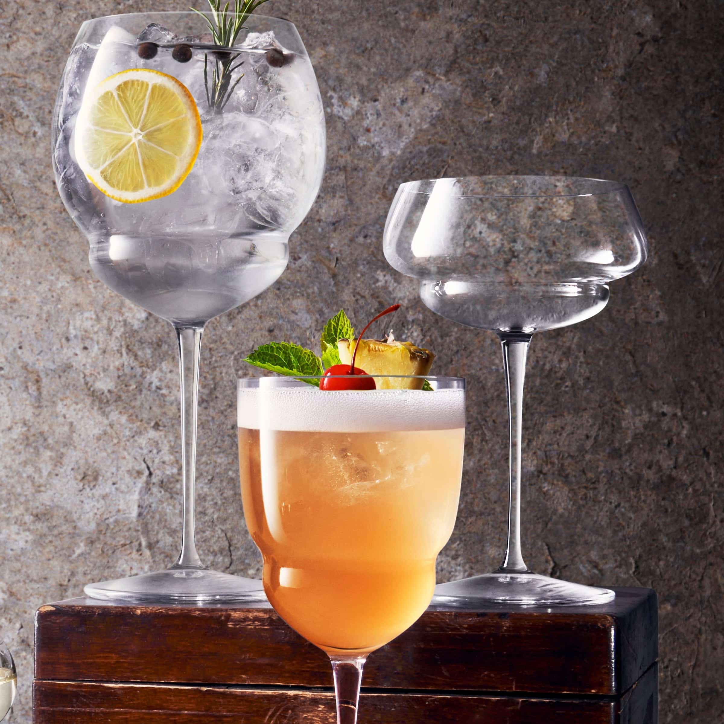 Luigi Bormioli Backdoor'20S Cocktailglas 30 Cl Great Gatsby - 6 Stuks - Glazen.nl