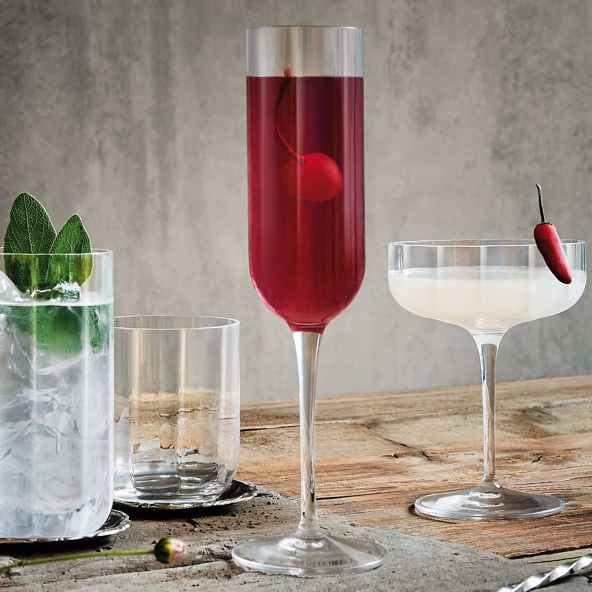 Luigi Bormioli Mixology Jazz Champagneglas / Flute 21 Cl - 4 Stuks - Glazen.nl