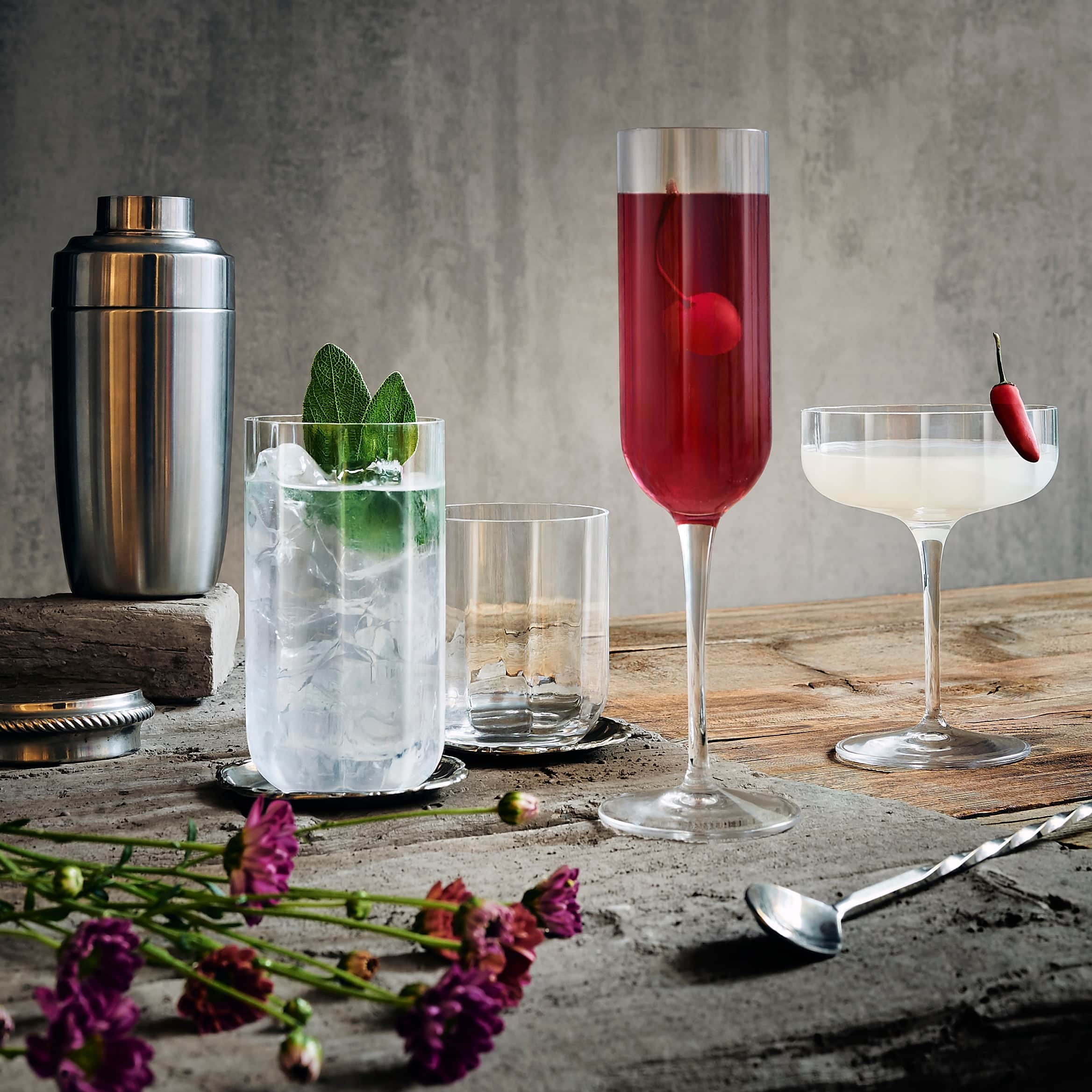 Luigi Bormioli Mixology Jazz Champagneglas / Coupe 30 Cl - 6 Stuks - Glazen.nl