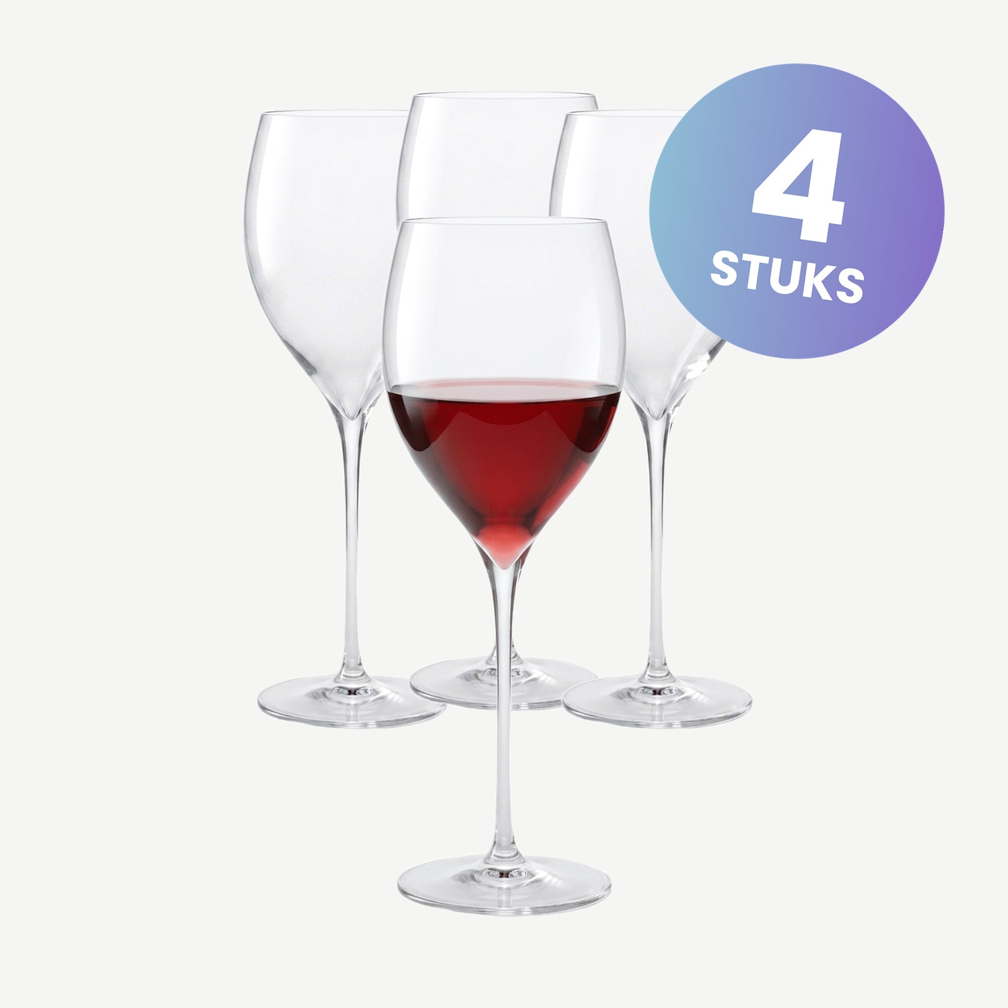 Luigi Bormioli Magnifico Wijnglas Medium 46 Cl  - set van 4 glazen