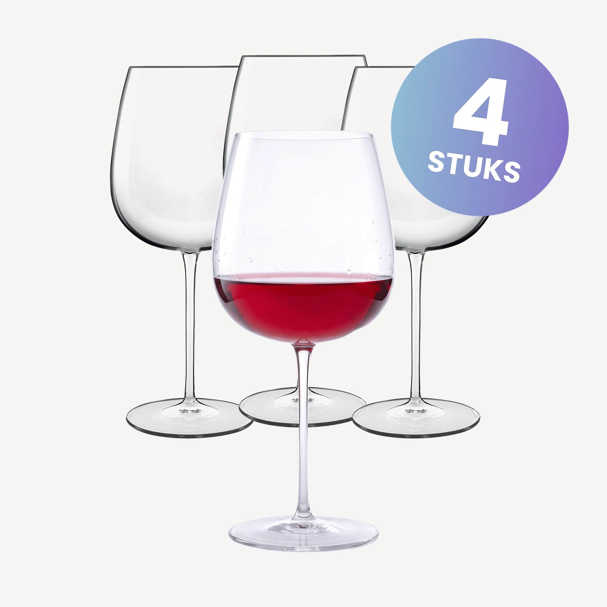 Luigi Bormioli Talismano Wijnglas Burgundy 75 Cl  - set van 4 glazen