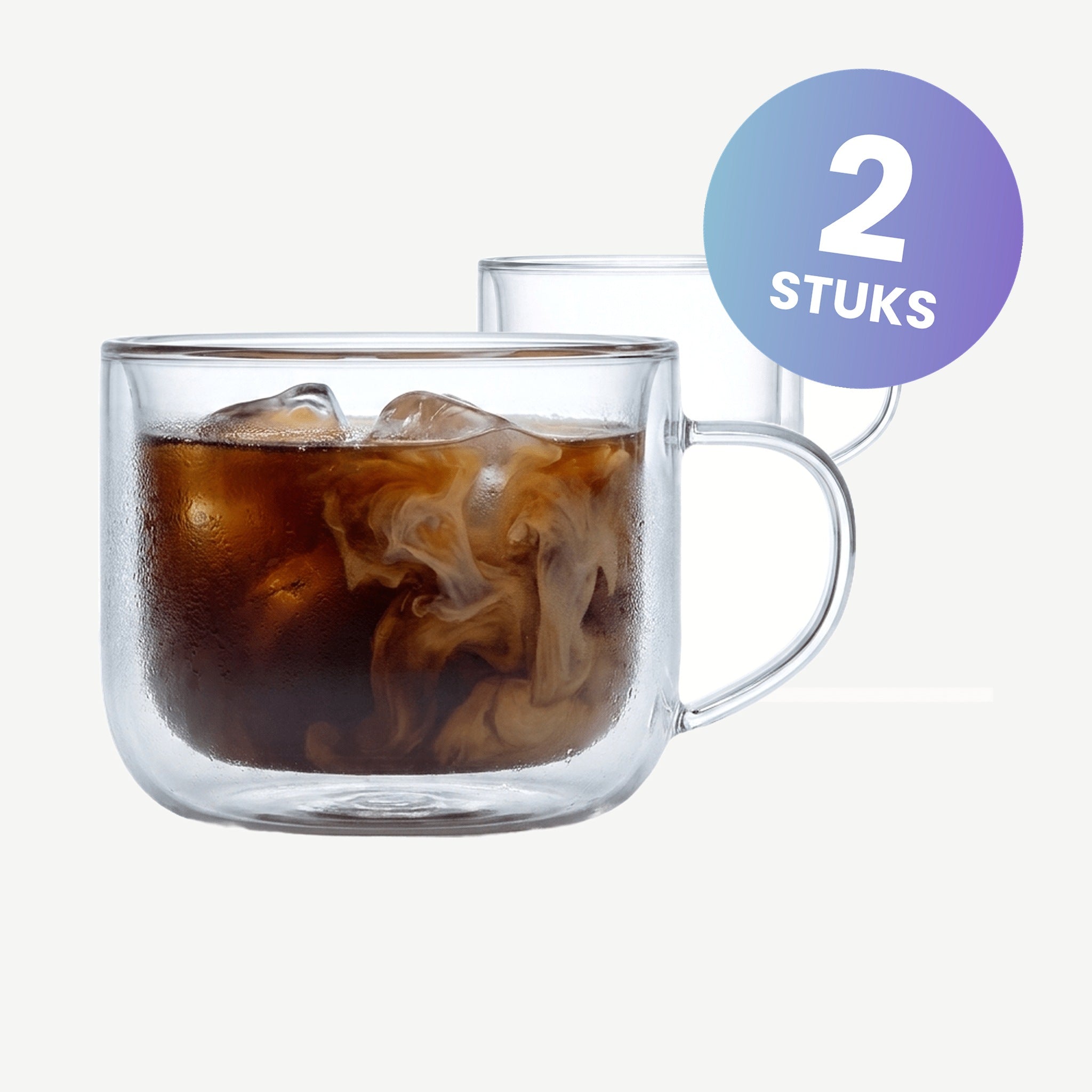 Luigi Bormioli Thermic Glass Koffieglas 38 Cl Sublime Multipurpose - set van 2 glazen