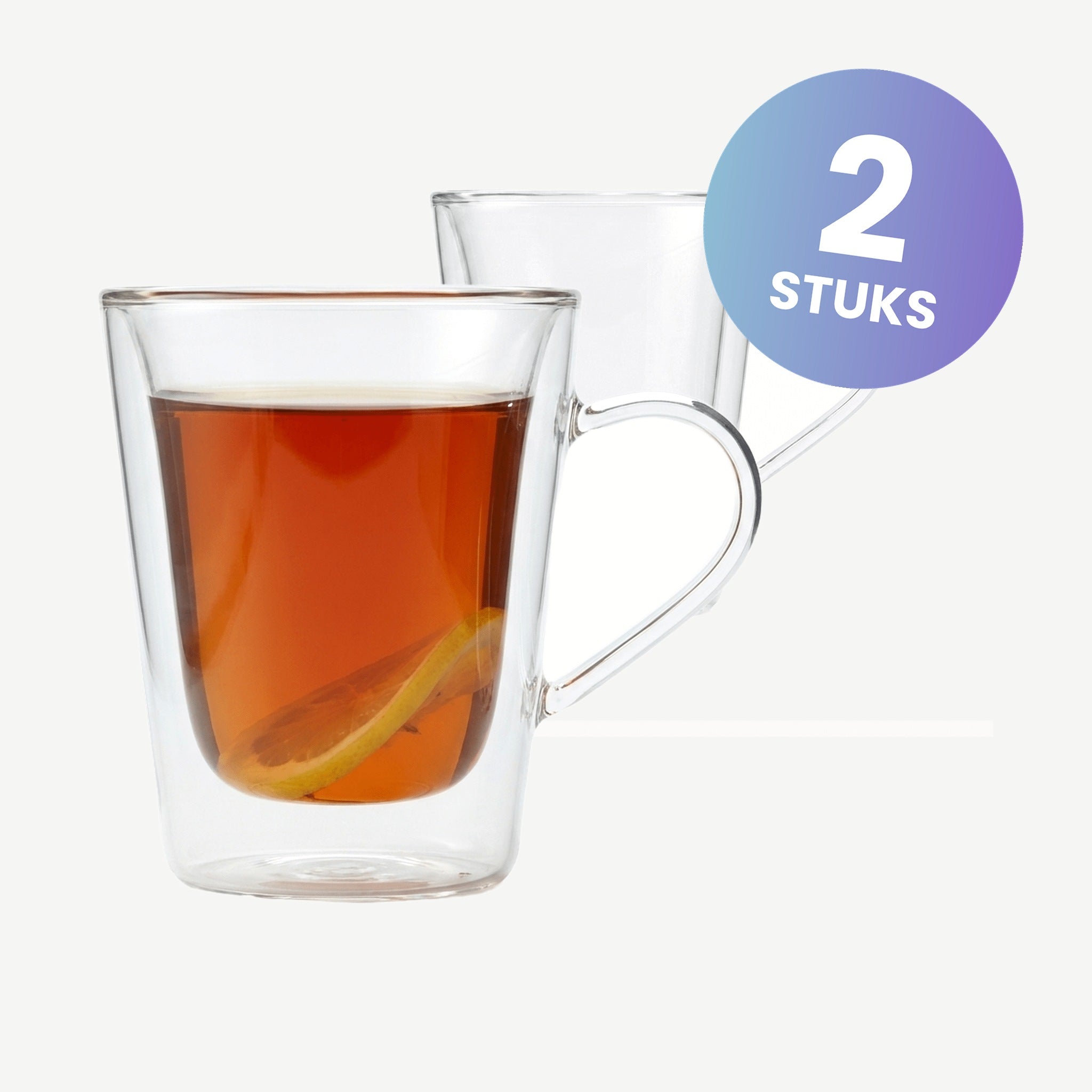 Luigi Bormioli Thermic Glass Theeglas 22 Cl - set van 2 glazen