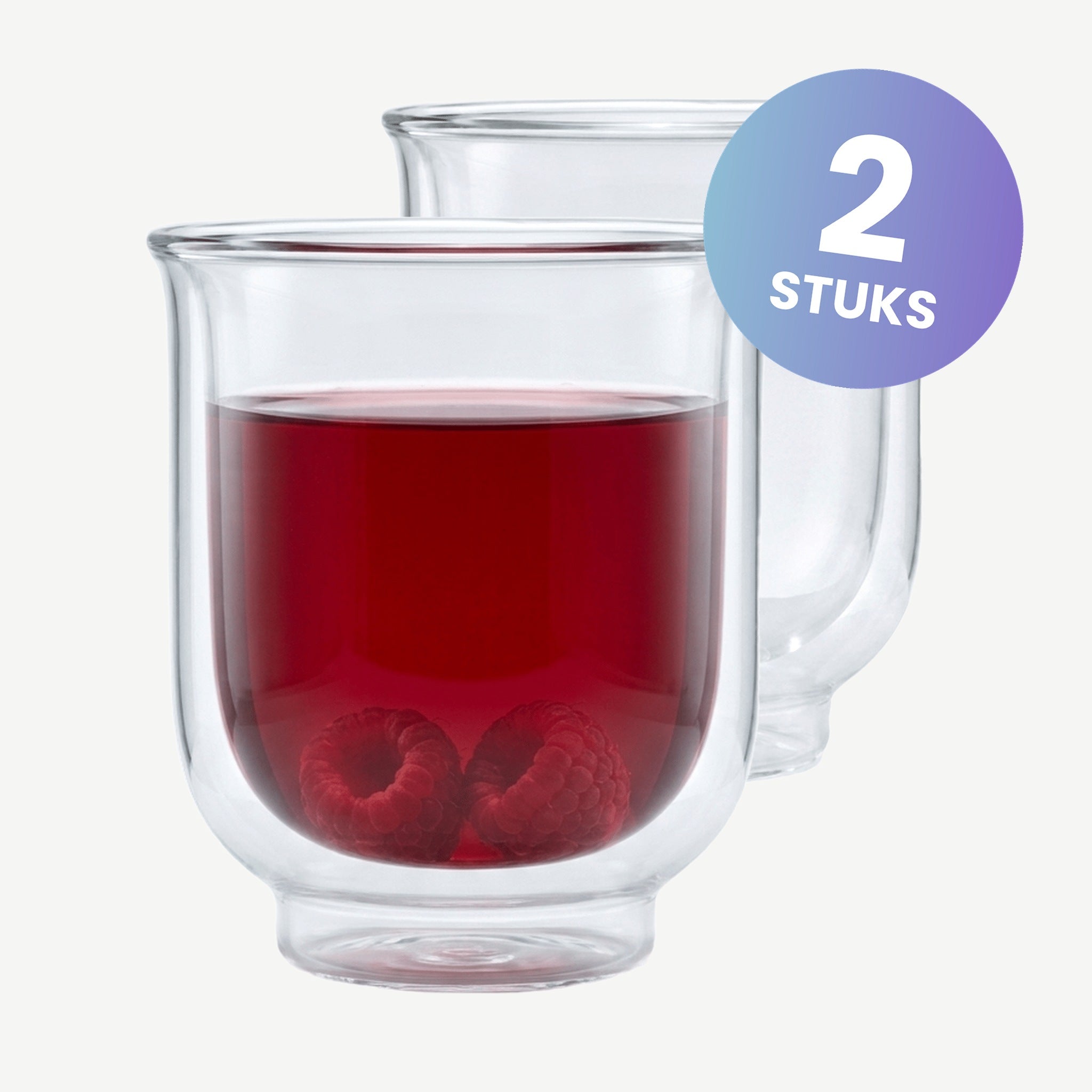 Luigi Bormioli Thermic Glass Theeglas Sakura Set2 23,5 Cl - set van 2 glazen