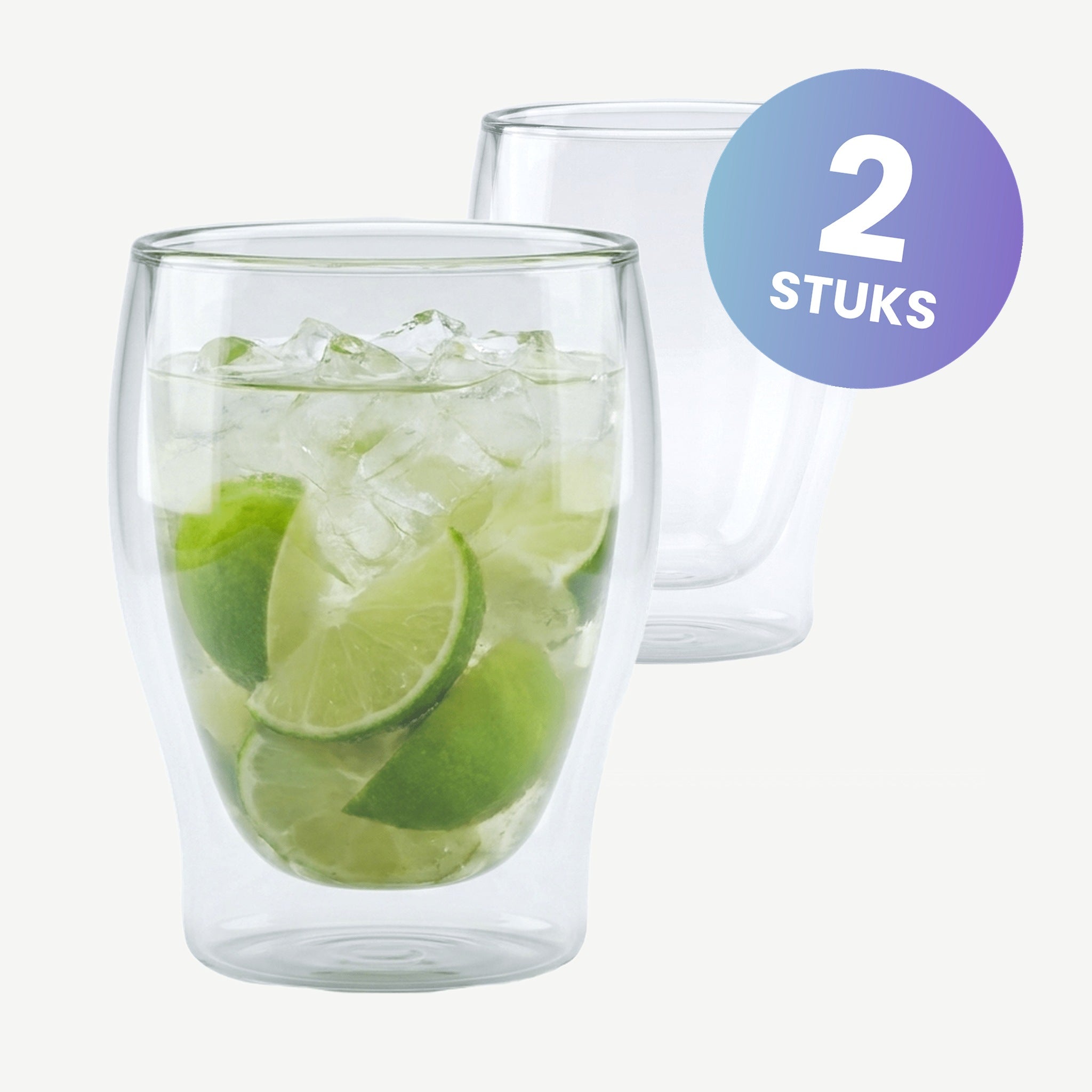Luigi Bormioli Thermic Glass Tumbler 35 Cl - set van 2 glazen