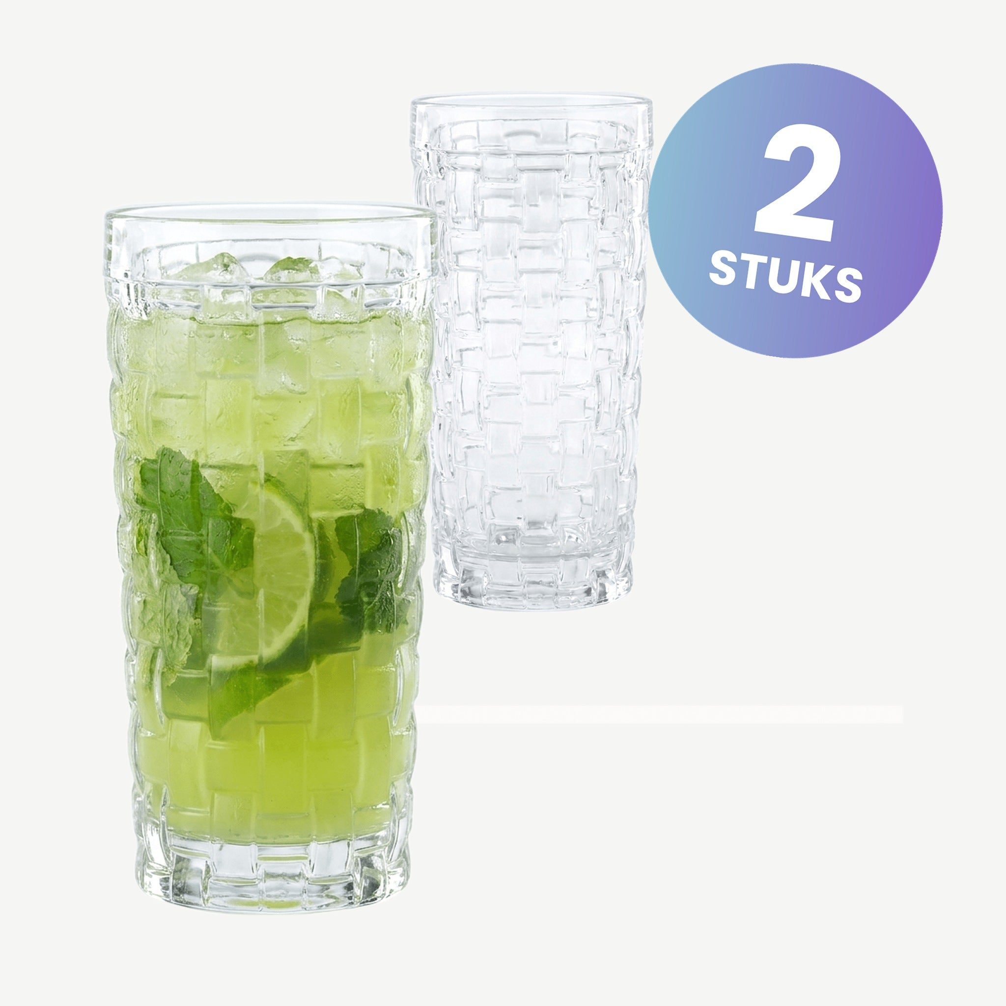 Nachtmann Bossa Nova Longdrinkglas 39,9 Cl - set van 2 glazen