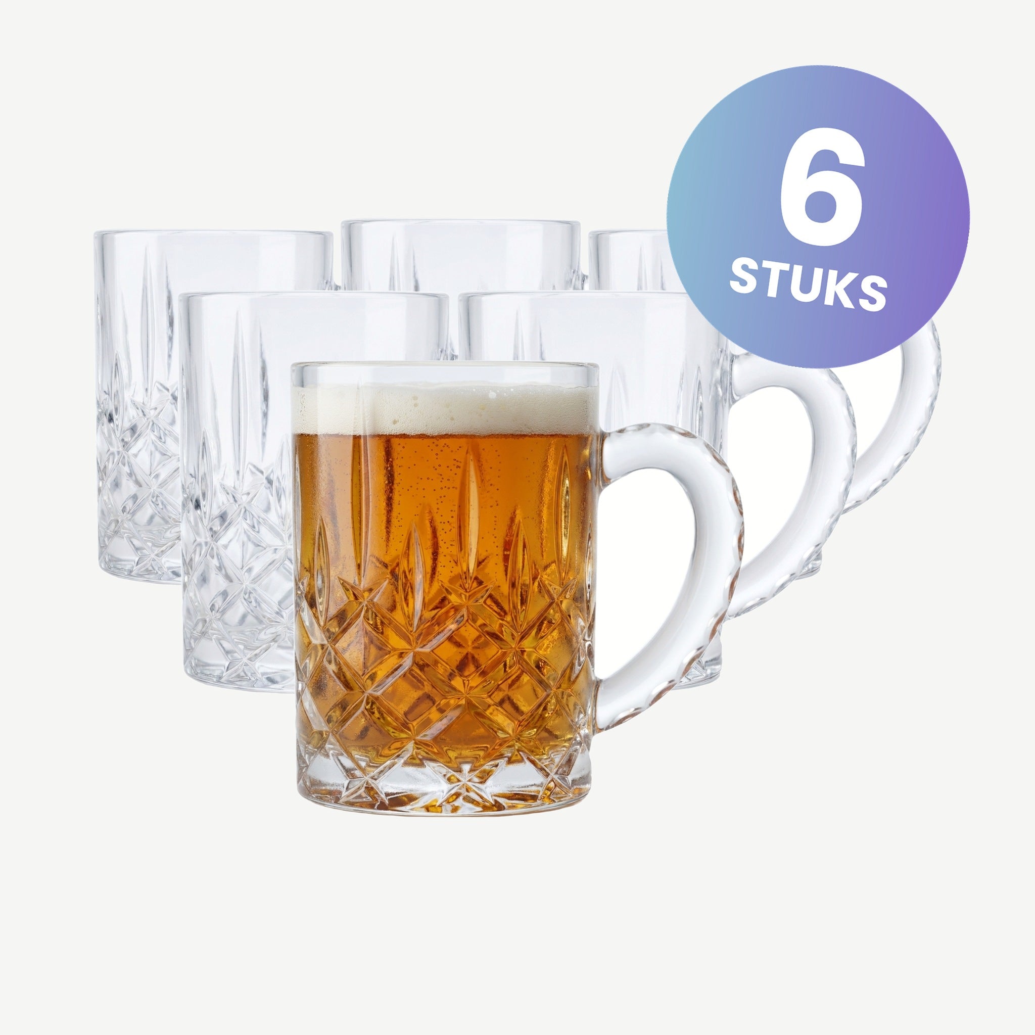 Nachtmann Noblesse Bierglas 60 Cl - set van 6 glazen