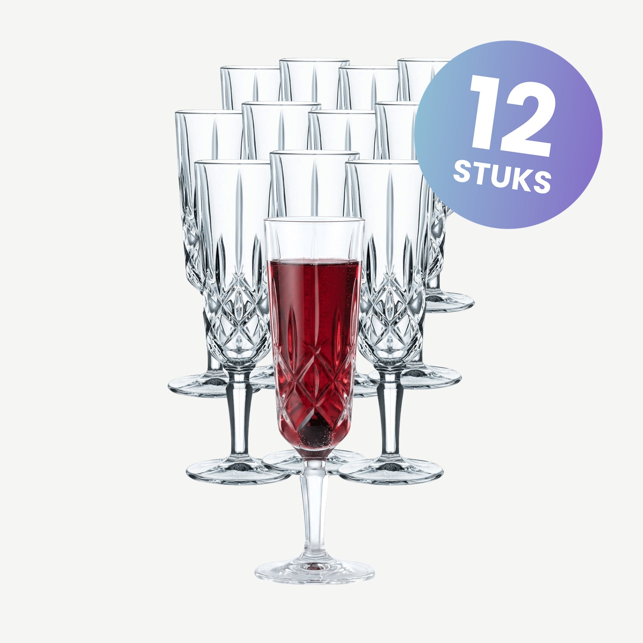 Nachtmann Noblesse Champagneglas / Flute 15,1 Cl - set van 12 glazen