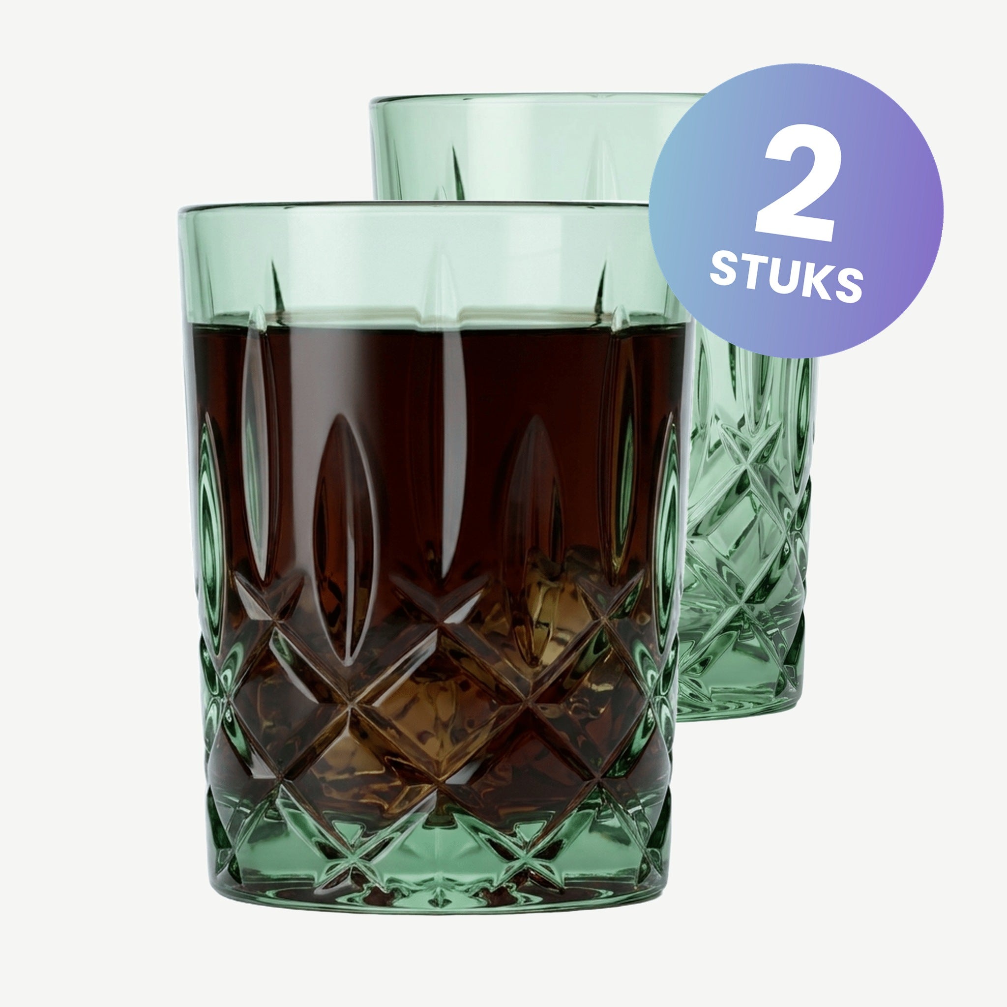 Nachtmann Noblesse Tumbler 29,5 Cl Groen - set van 2 glazen