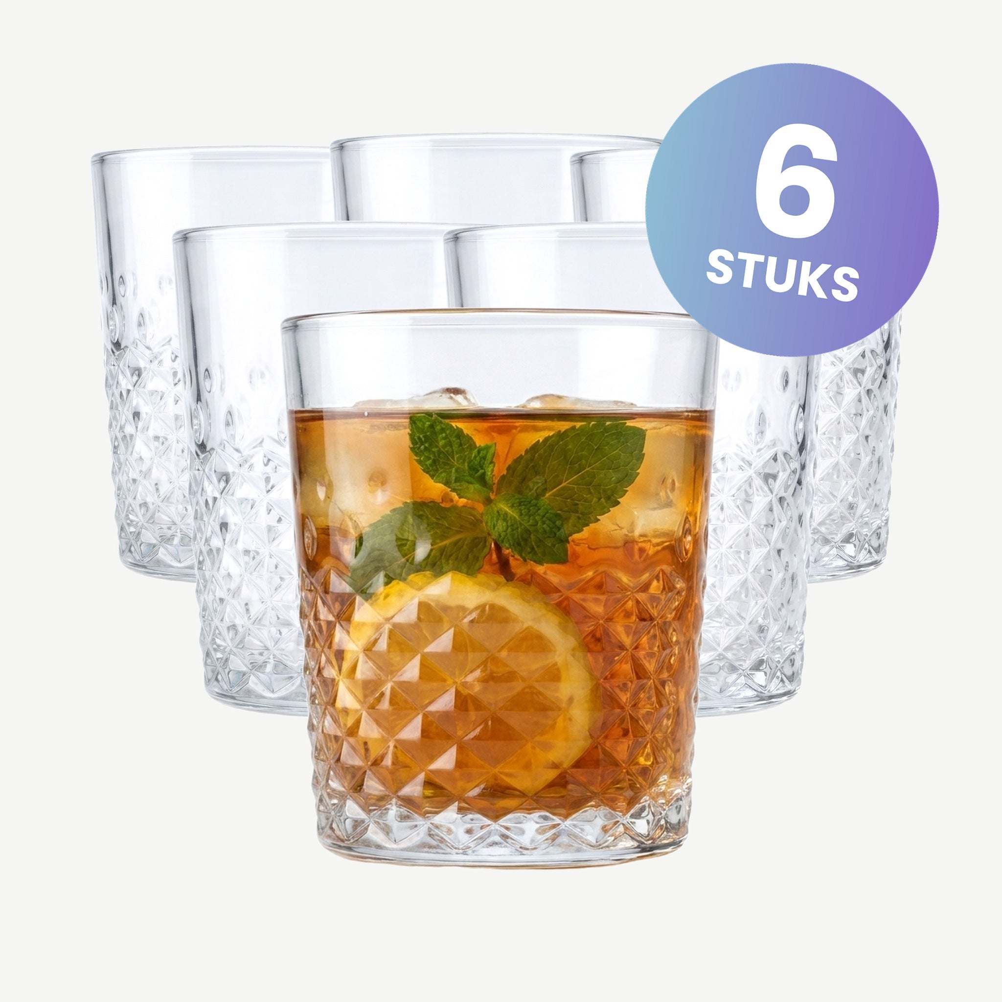 Onis Carats Tumbler 35,5 Cl - set van 6 glazen