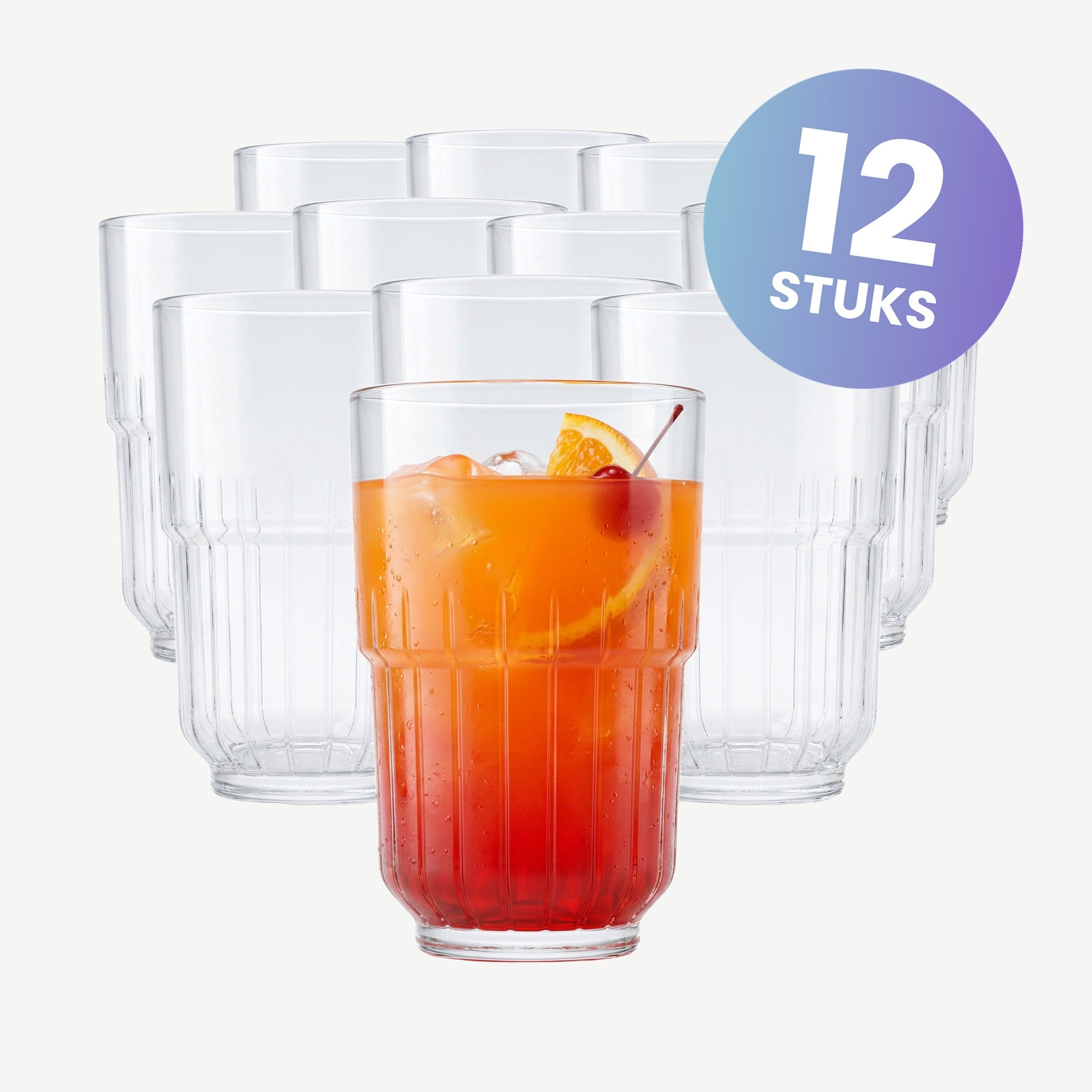 Onis Tarq Longdrinkglas 34,5 Cl - set van 12 glazen