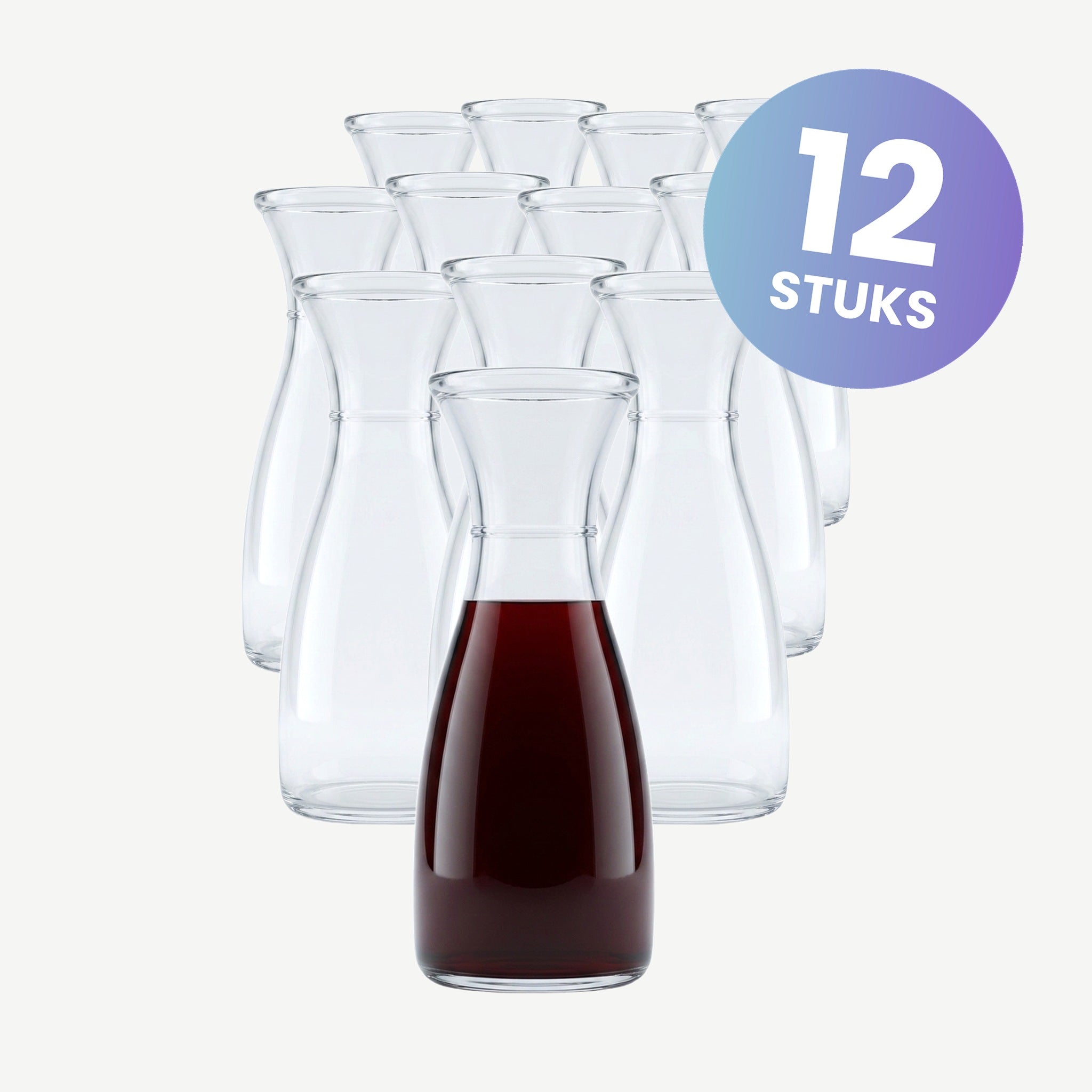 Pasabahce Bacchus Karaf 0,25 Liter - set van 12 glazen