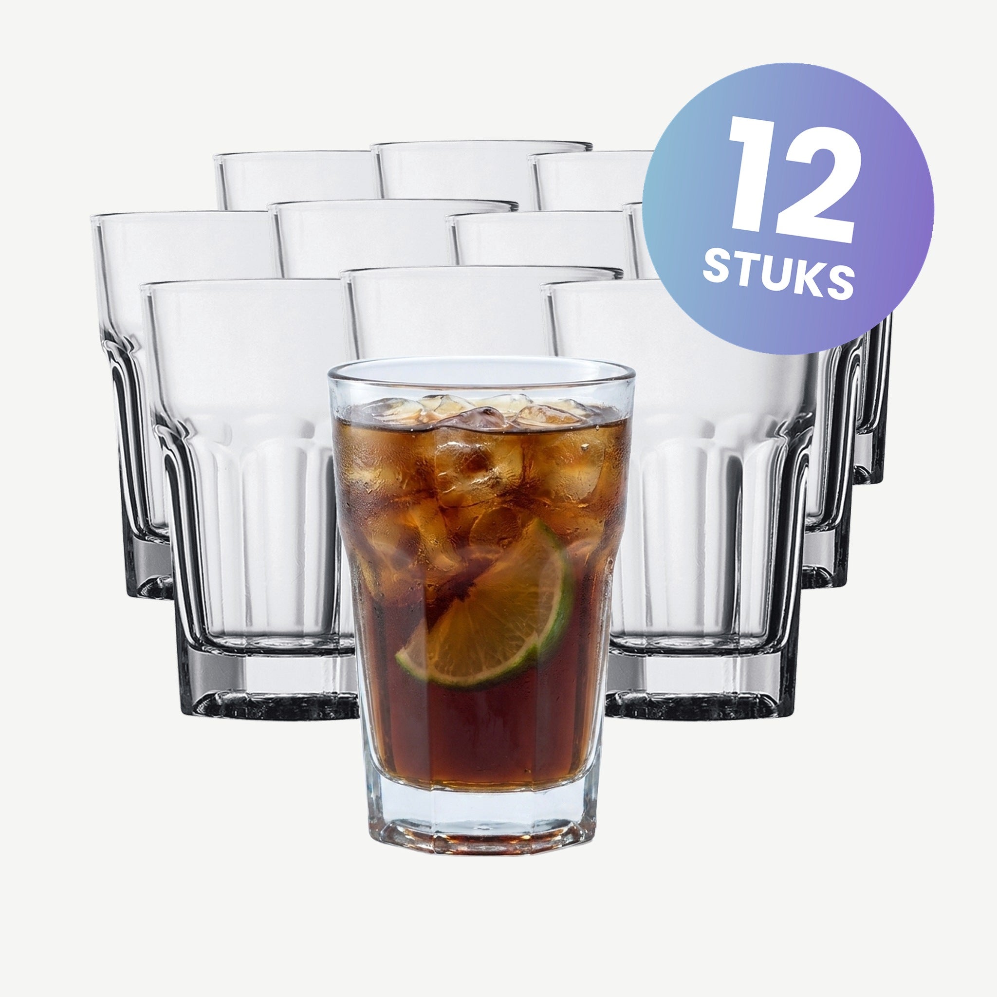 Pasabahce Casablanca Longdrinkglas 29 Cl - set van 12 glazen
