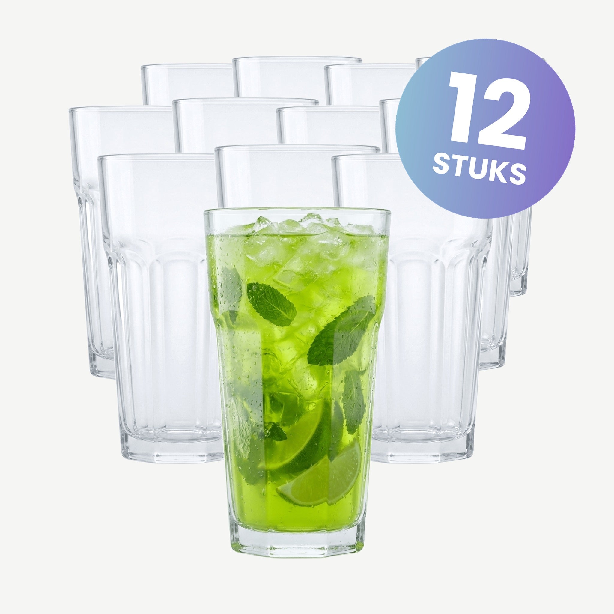 Pasabahce Casablanca Longdrinkglas 47 Cl - set van 12 glazen