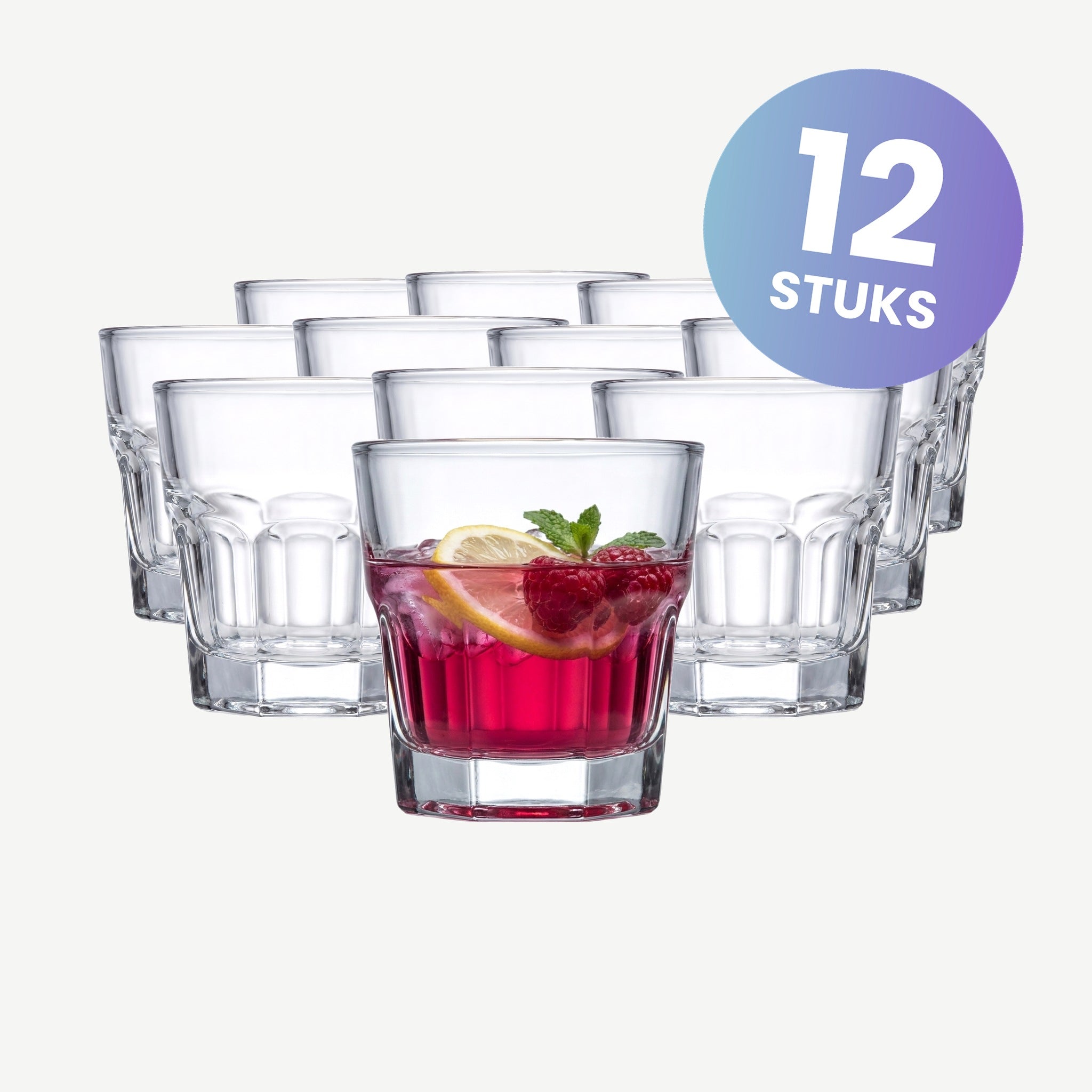 Pasabahce Casablanca Tumbler 25 Cl - set van 12 glazen