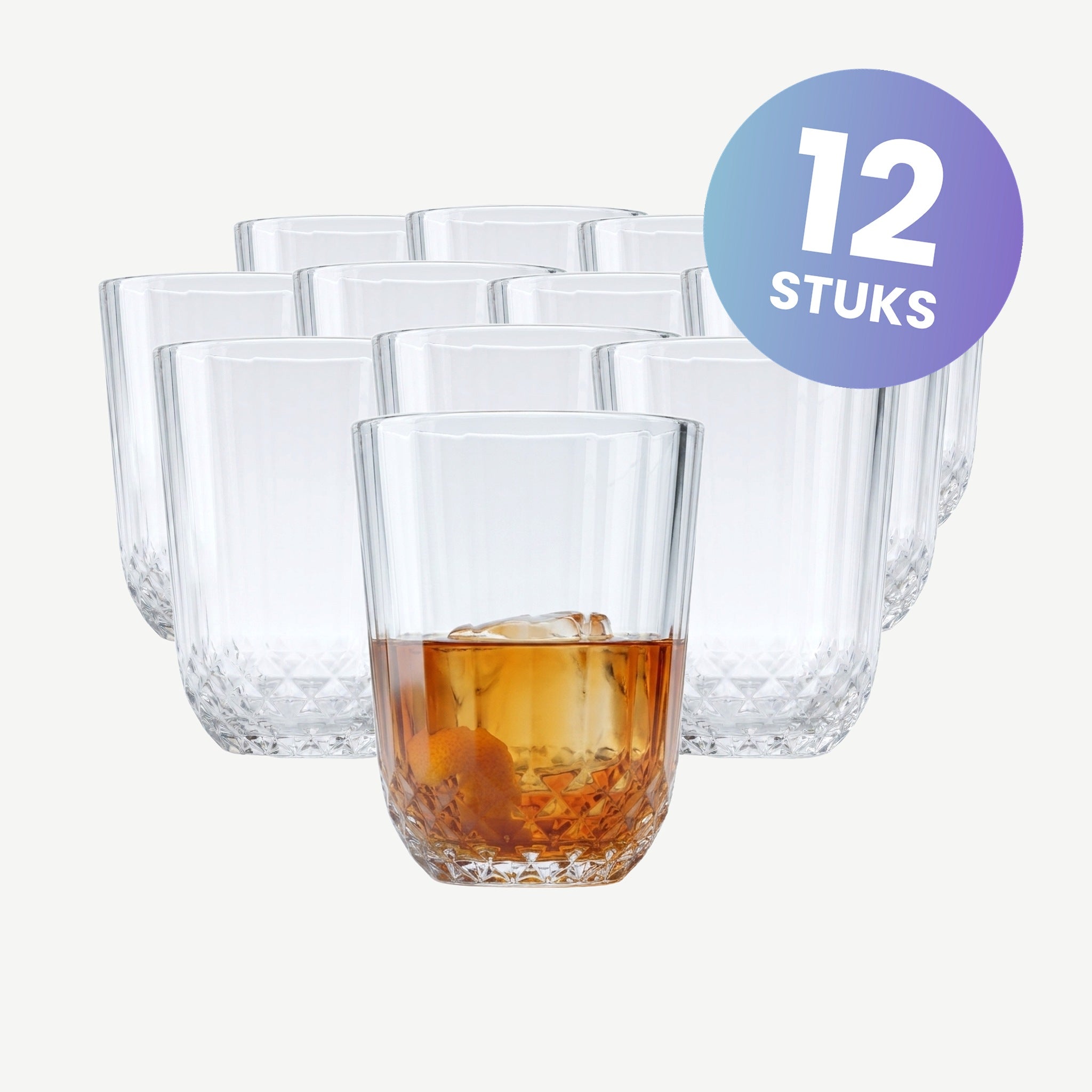 Pasabahce Diony Tumbler 25,5 Cl - set van 12 glazen