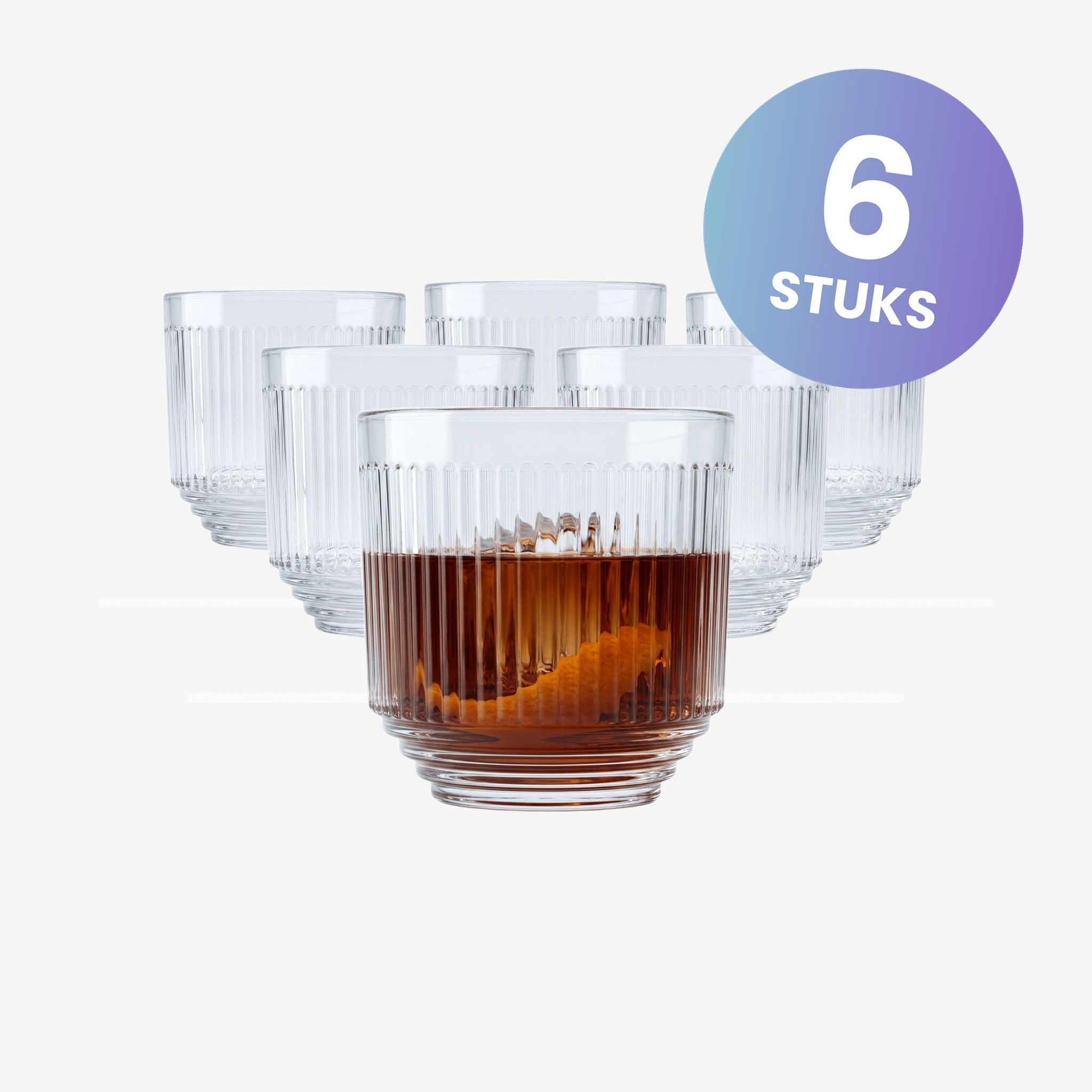 Pasabahce Dorian Tumbler 30 Cl - set van 6 glazen