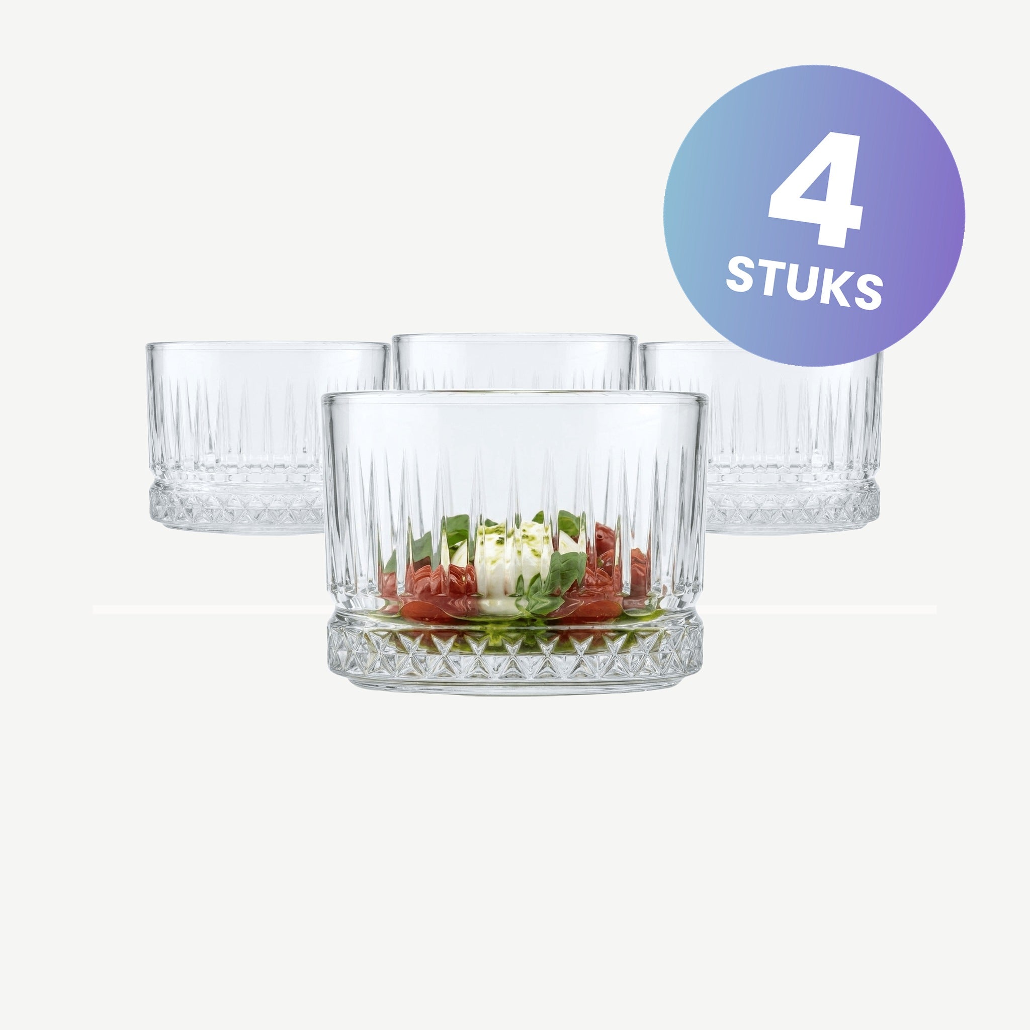 Pasabahce Elysia Amuseglas 23,5 Cl - set van 4 glazen