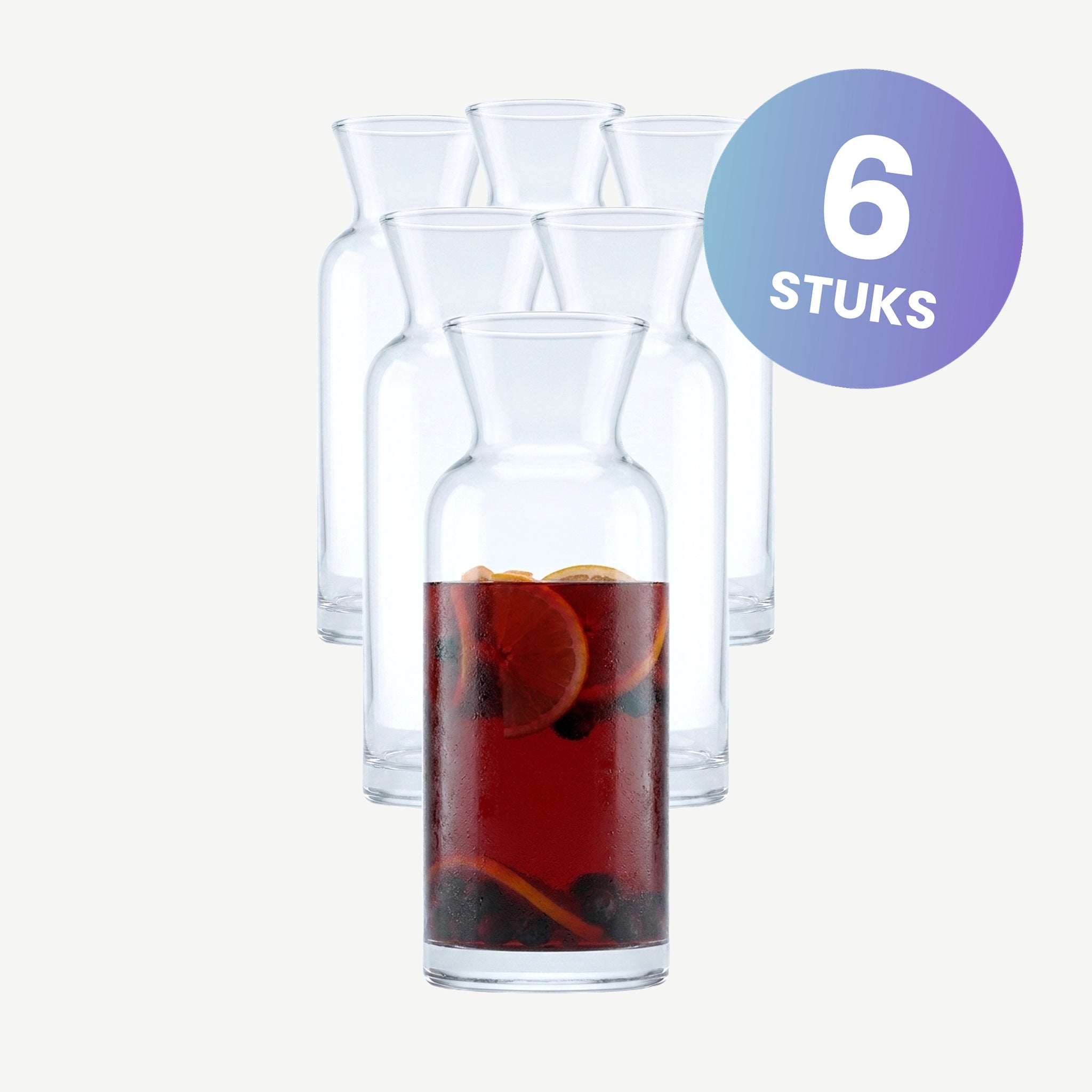 Pasabahce Modern Karaf 0,5 Liter - set van 6 glazen