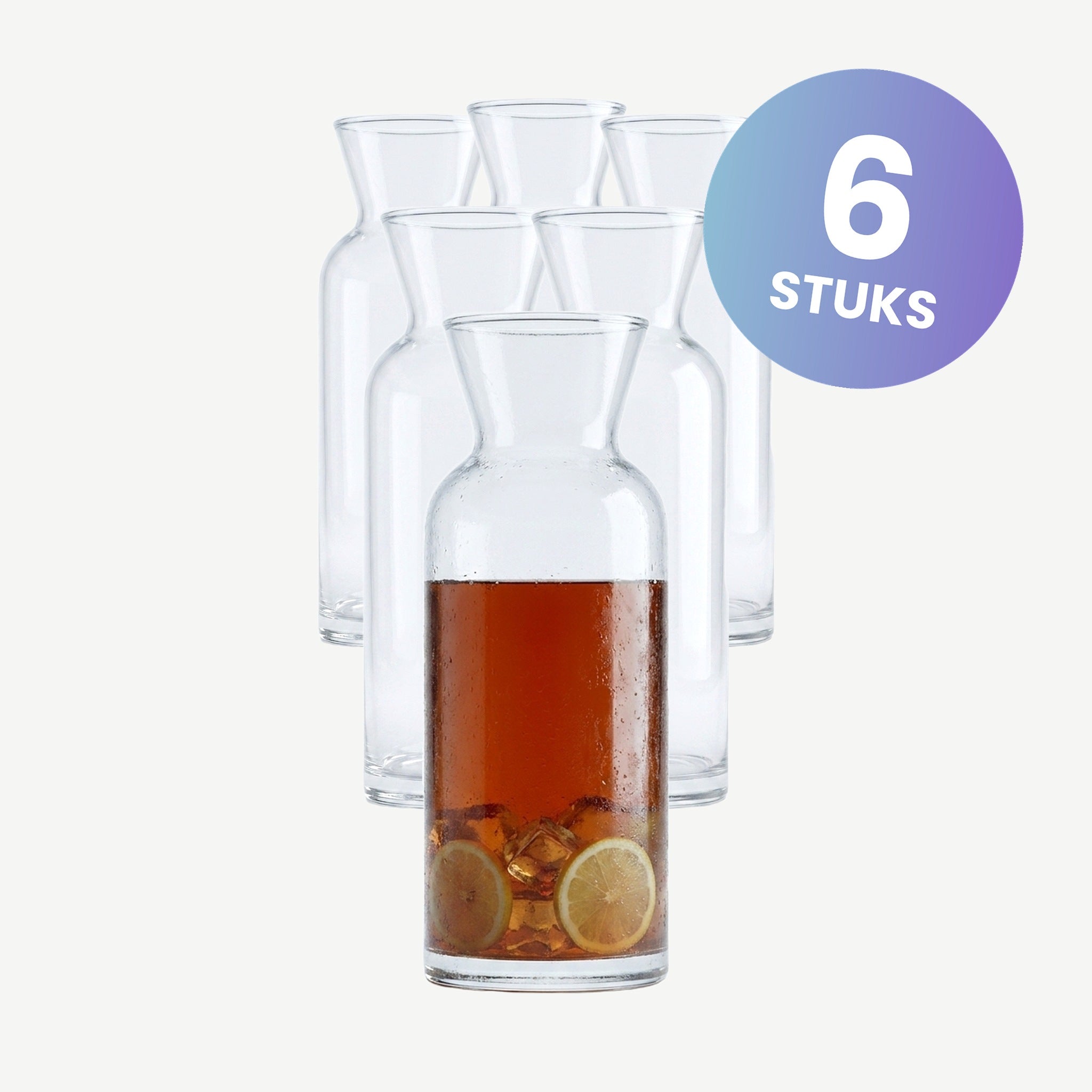 Pasabahce Modern Karaf 1 Liter - set van 6 glazen