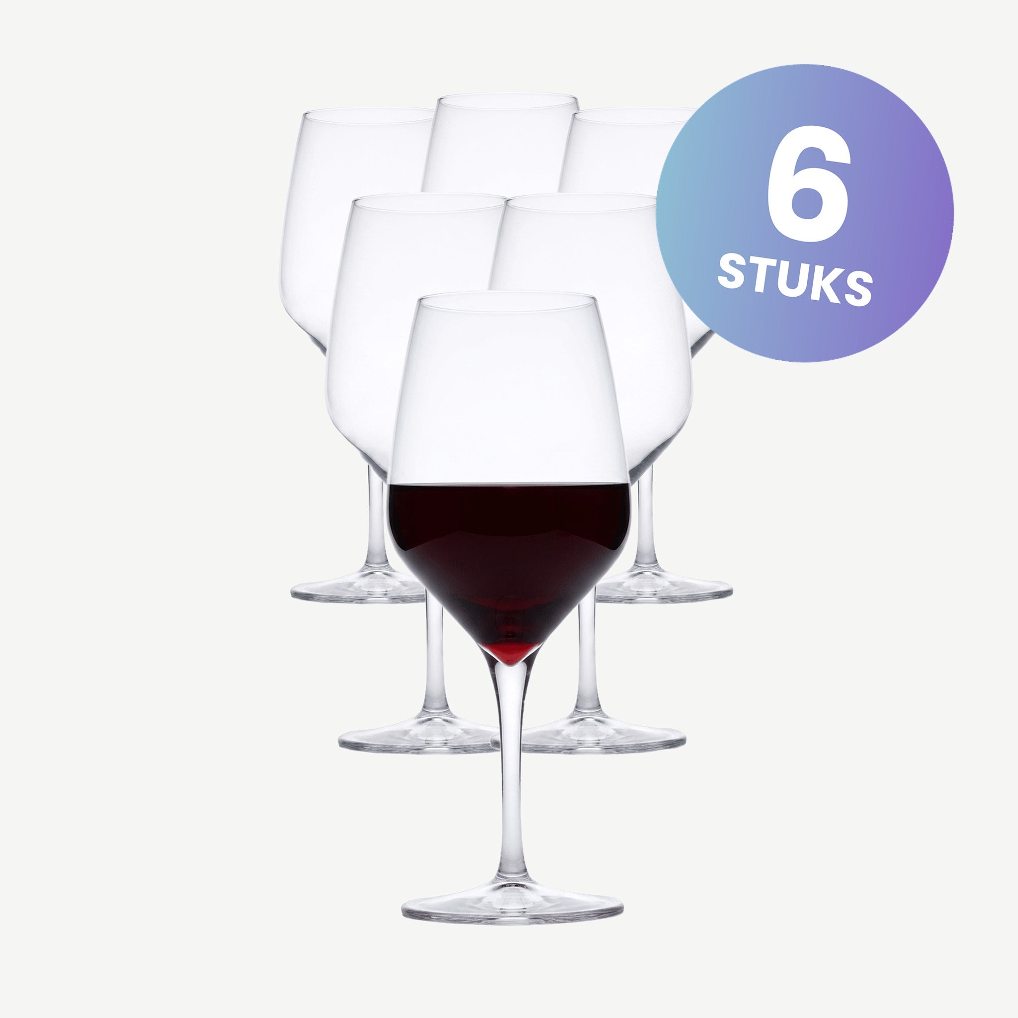 Pasabahce Napa Wijnglas 58 Cl - set van 6 glazen