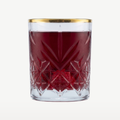 Pasabahce Timeless verre à digestif 6,2 Cl avec bord doré - 4 pièces