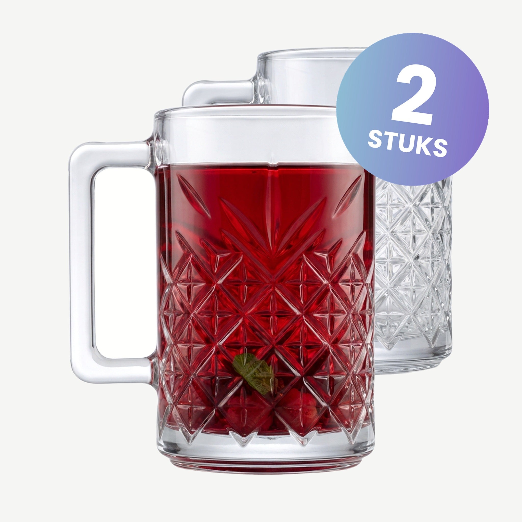 Pasabahce Timeless Theeglas 31 Cl - set van 2 glazen