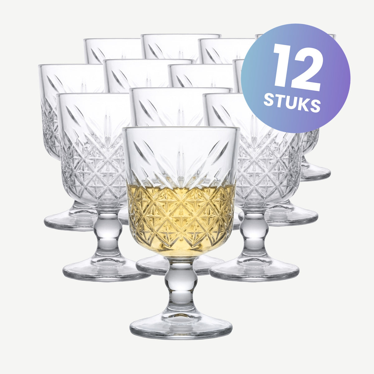 Pasabahce Timeless Wijnglas 32 Cl - set van 12 glazen