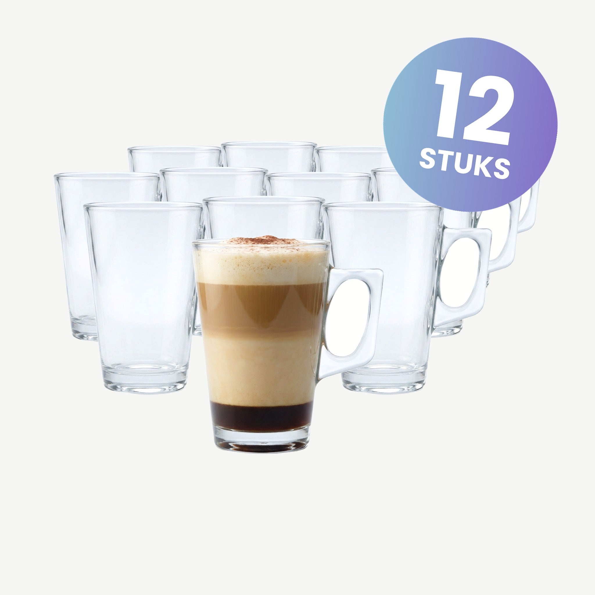 Pasabahce Vela Theeglas 25 Cl - set van 12 glazen