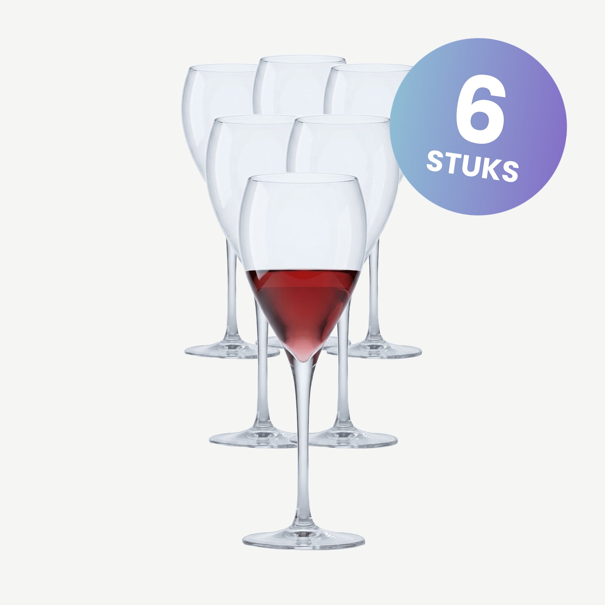 Pasabahce Veneto Wijnglas 44,5 Cl - set van 6 glazen