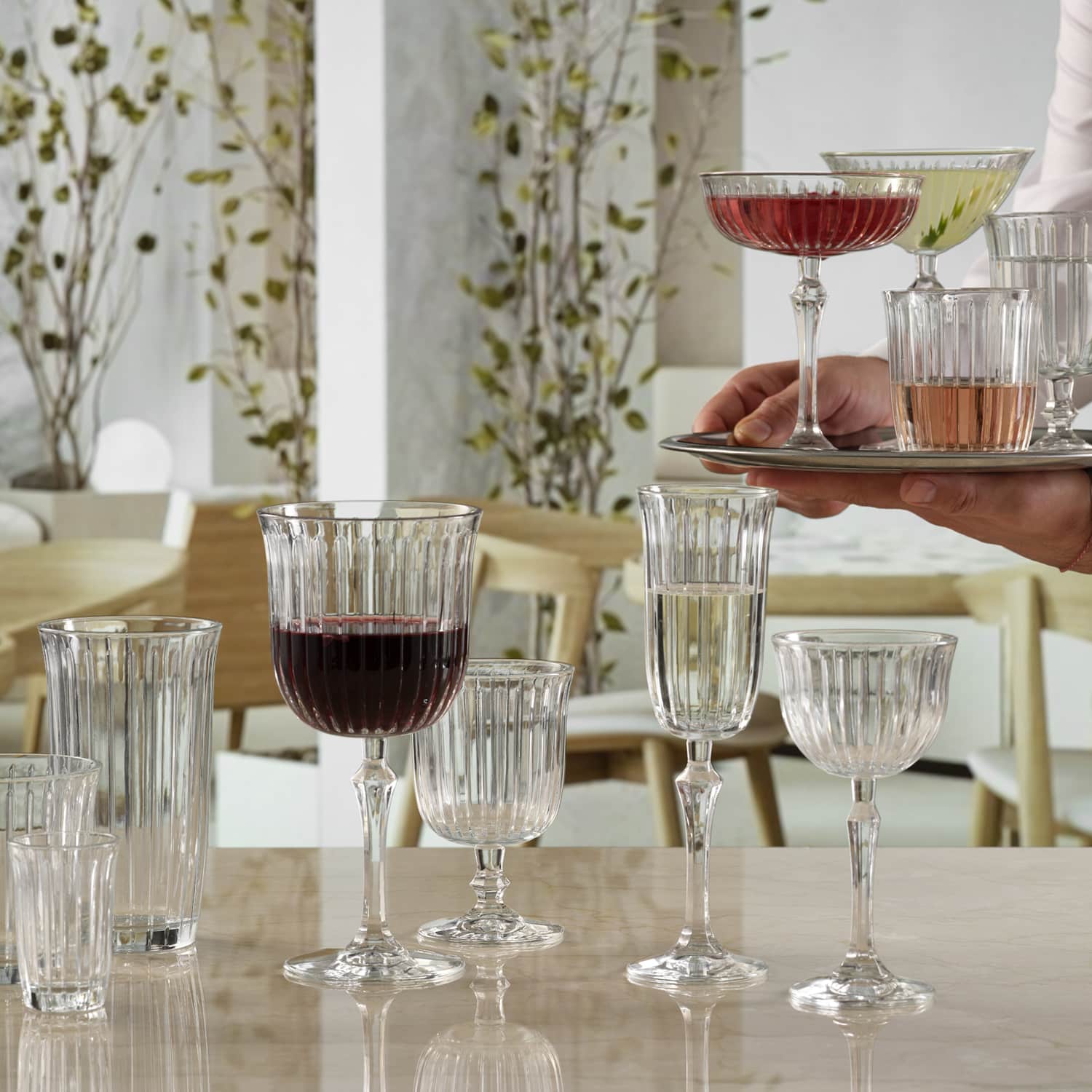 Pasabahce Joy Martiniglas 23 Cl - 4 Stuks - Glazen.nl