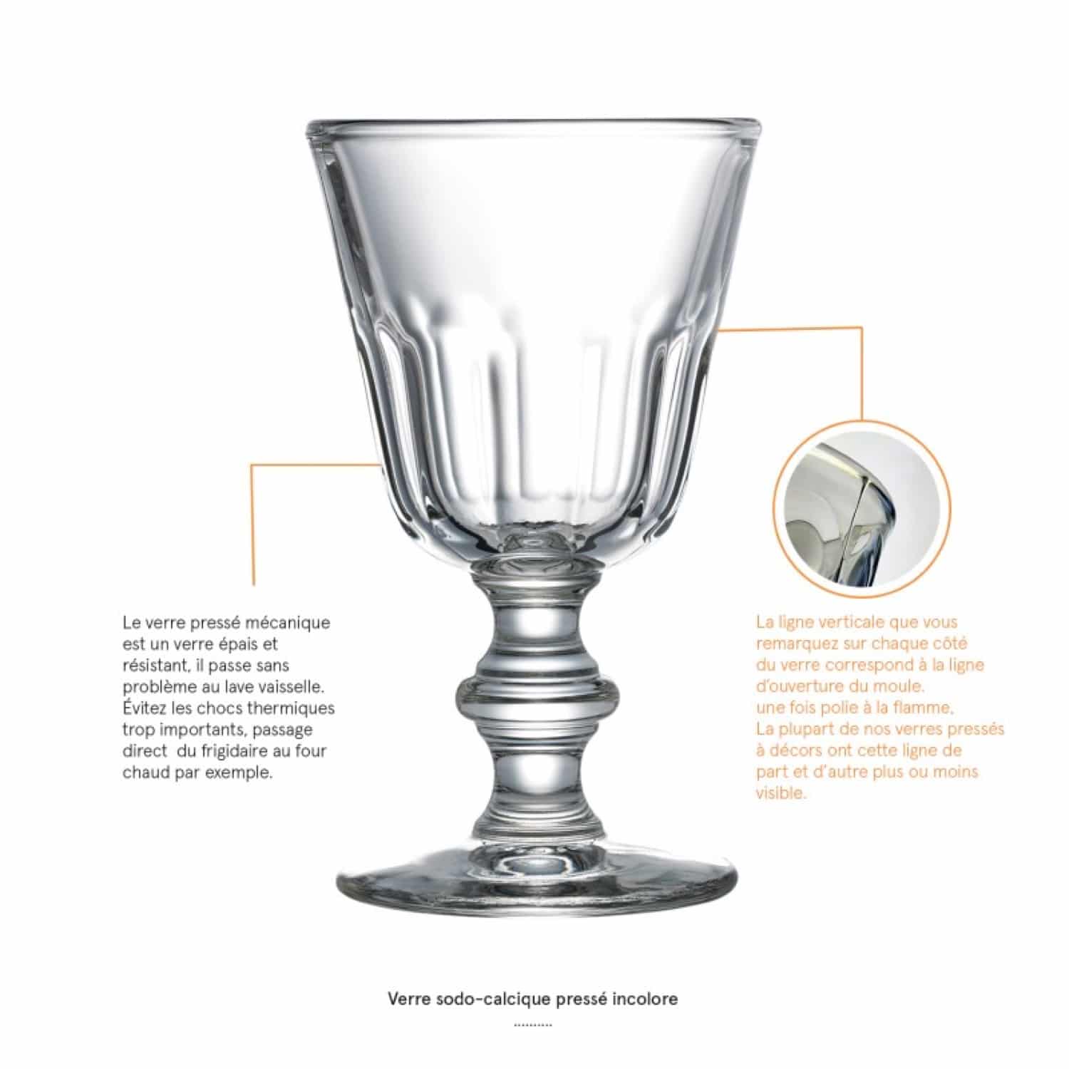 La Rochère Périgord Waterglas 22 Cl - 6 Stuks - Glazen.nl